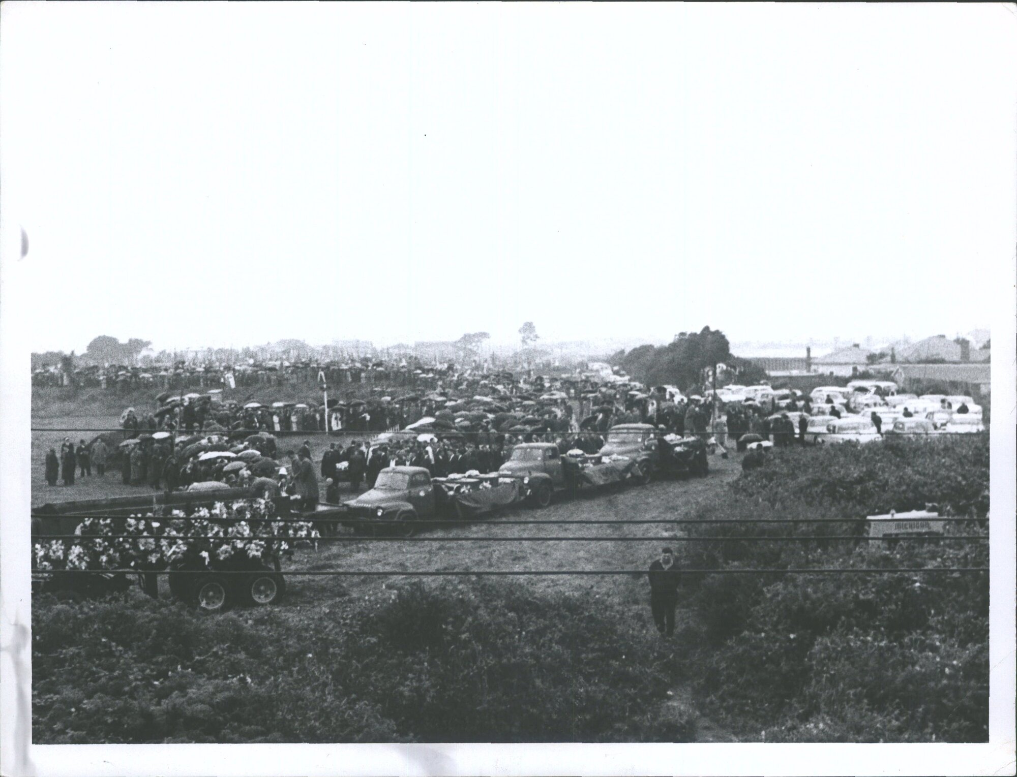 Graveside area Scene