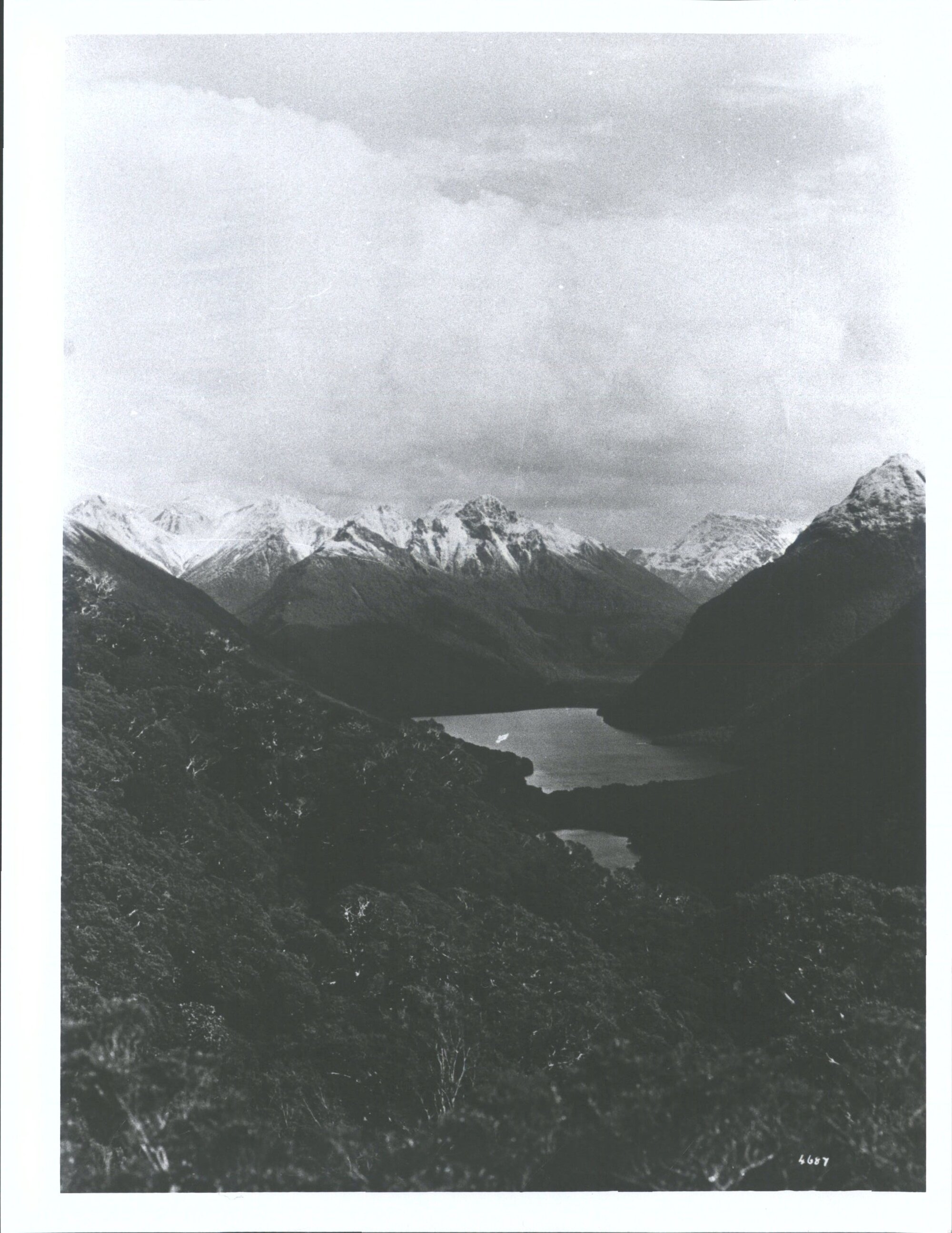 Livingstone Range, Lakes Gunn Fergus from Key Summit