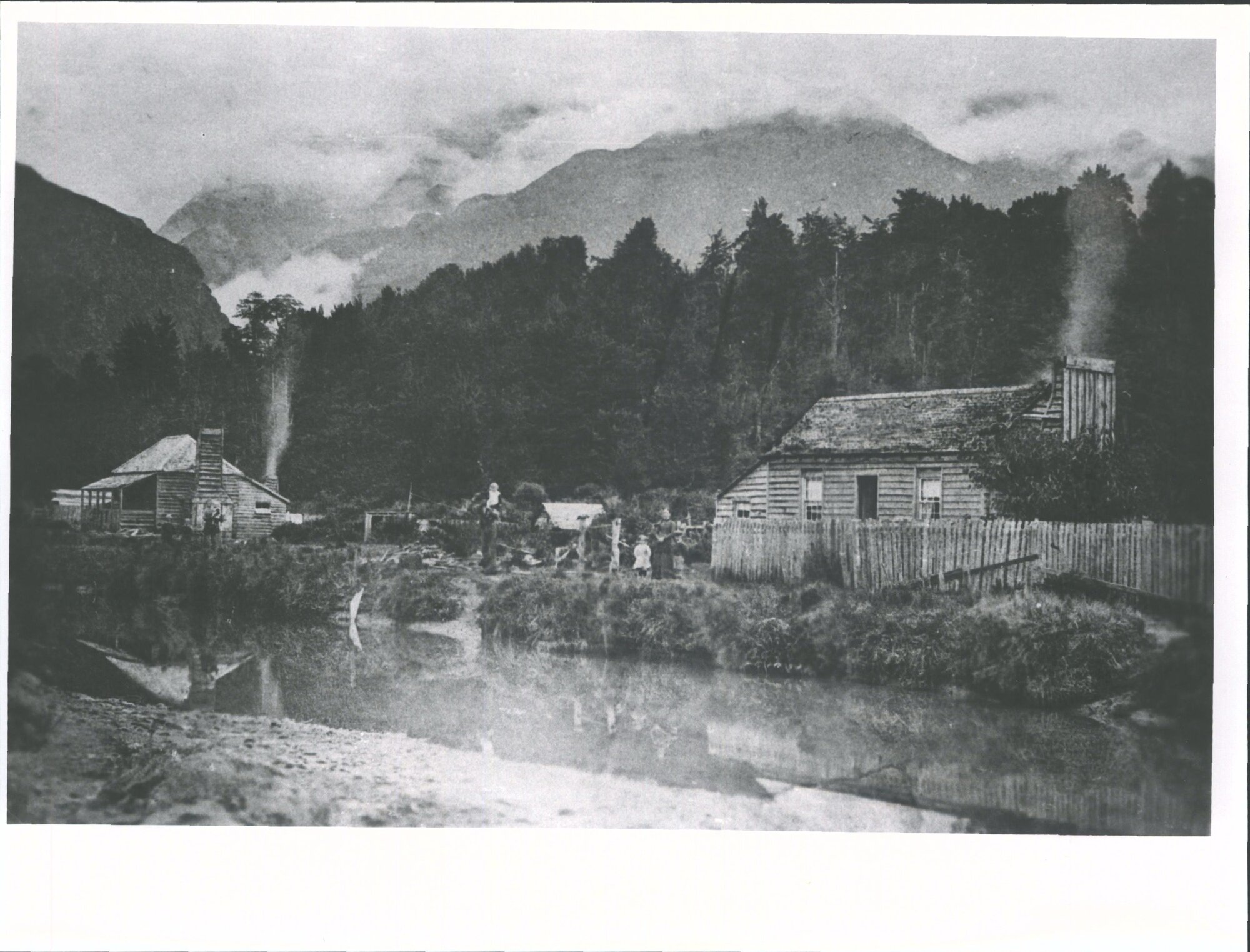 Site of Sawmill Settlement Russell &amp; Ewings Mill Creek