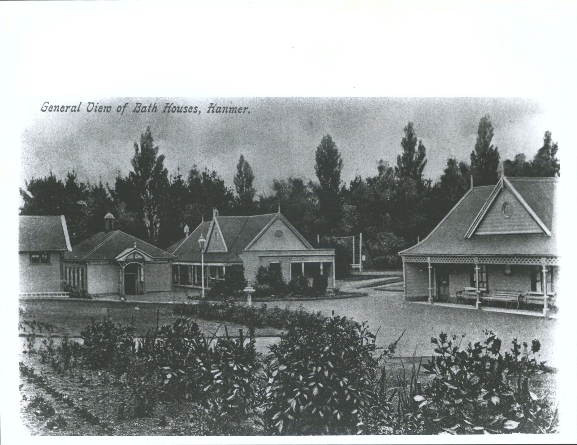 General View of the Bath Houses