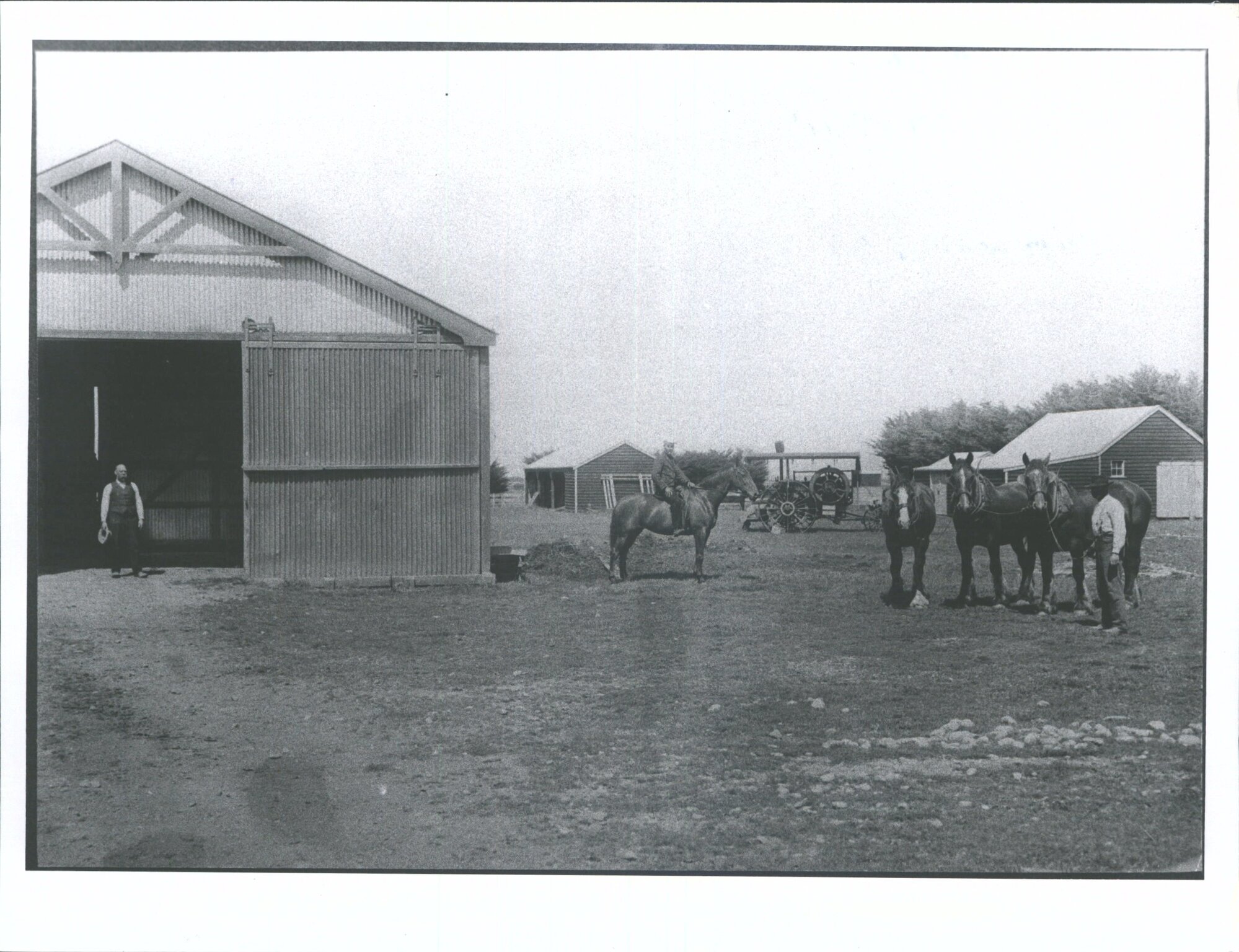 Mayfield  l to r  William Watson, William Thompson, James Watson