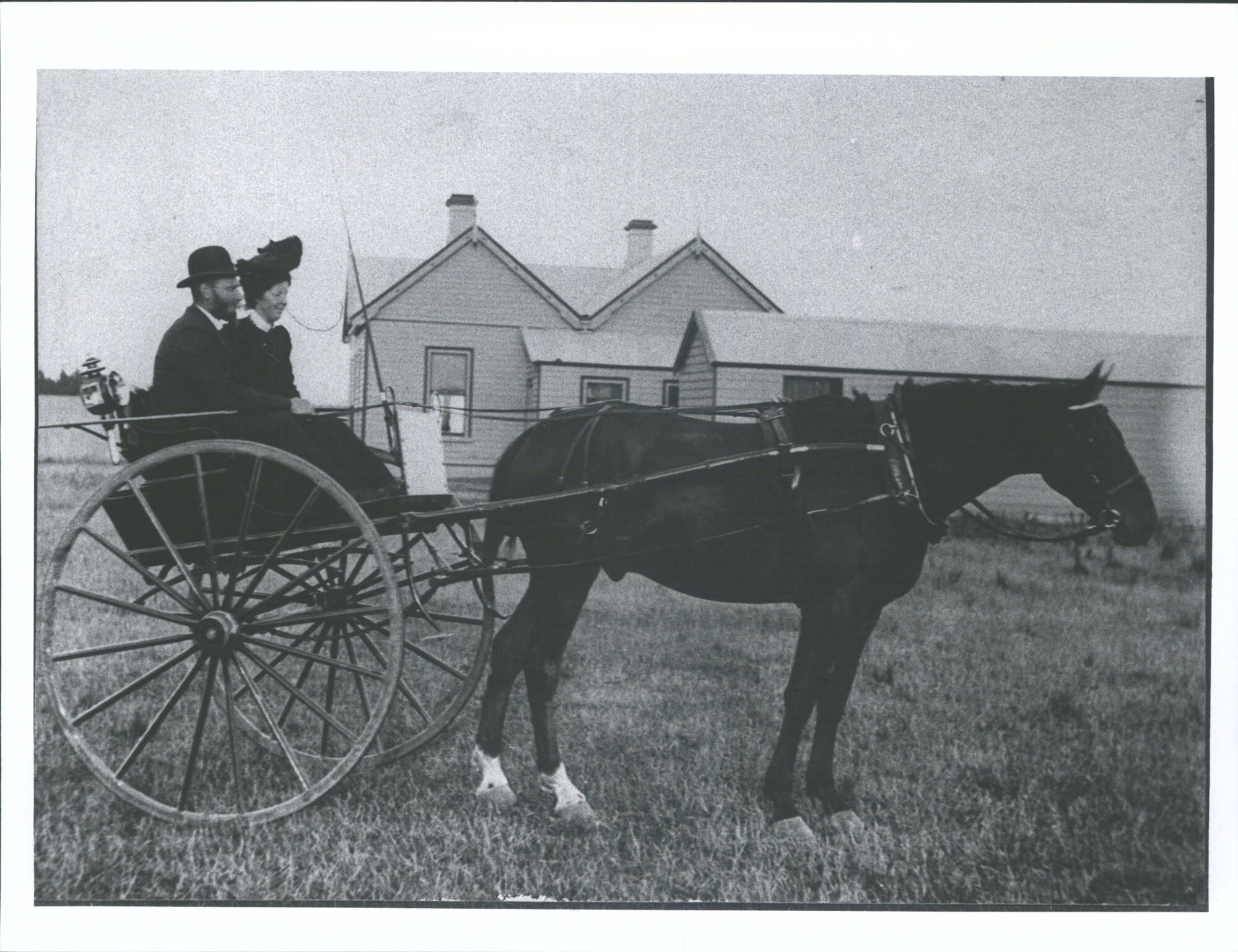 Mayfield  Mr &amp; Mrs (Agnes) William Watson "Sunday morning"