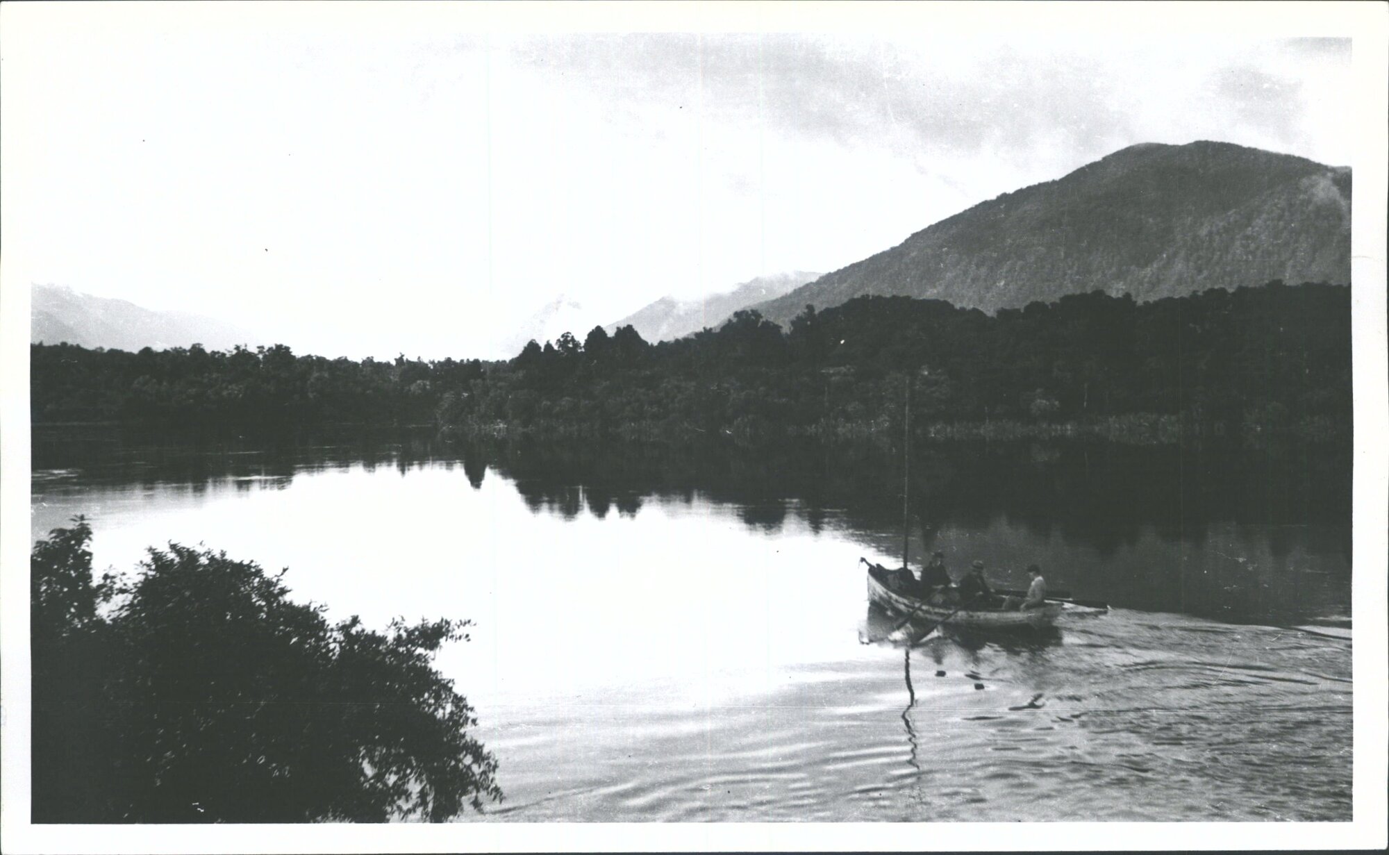 Hollyford River ca 1938  at Martins Bay