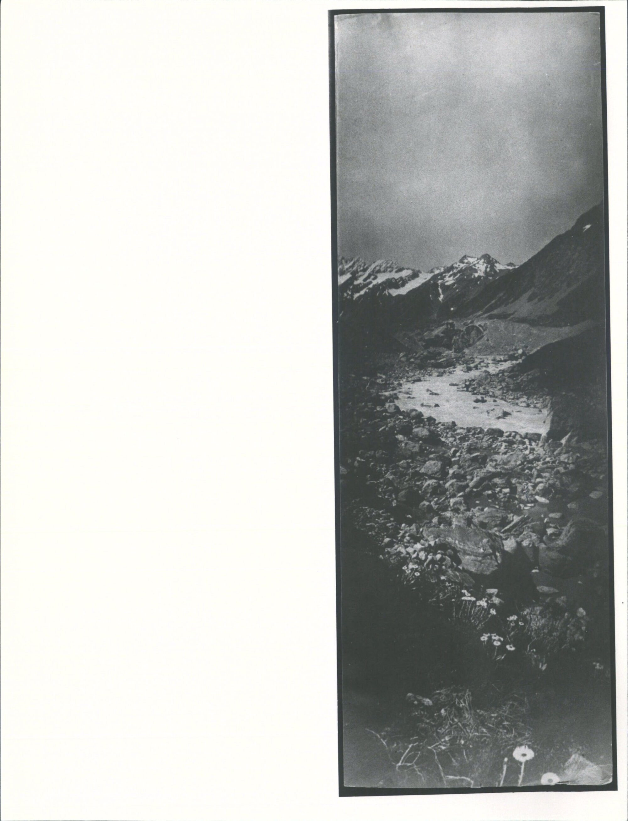 Valley looking towards Ball Pass