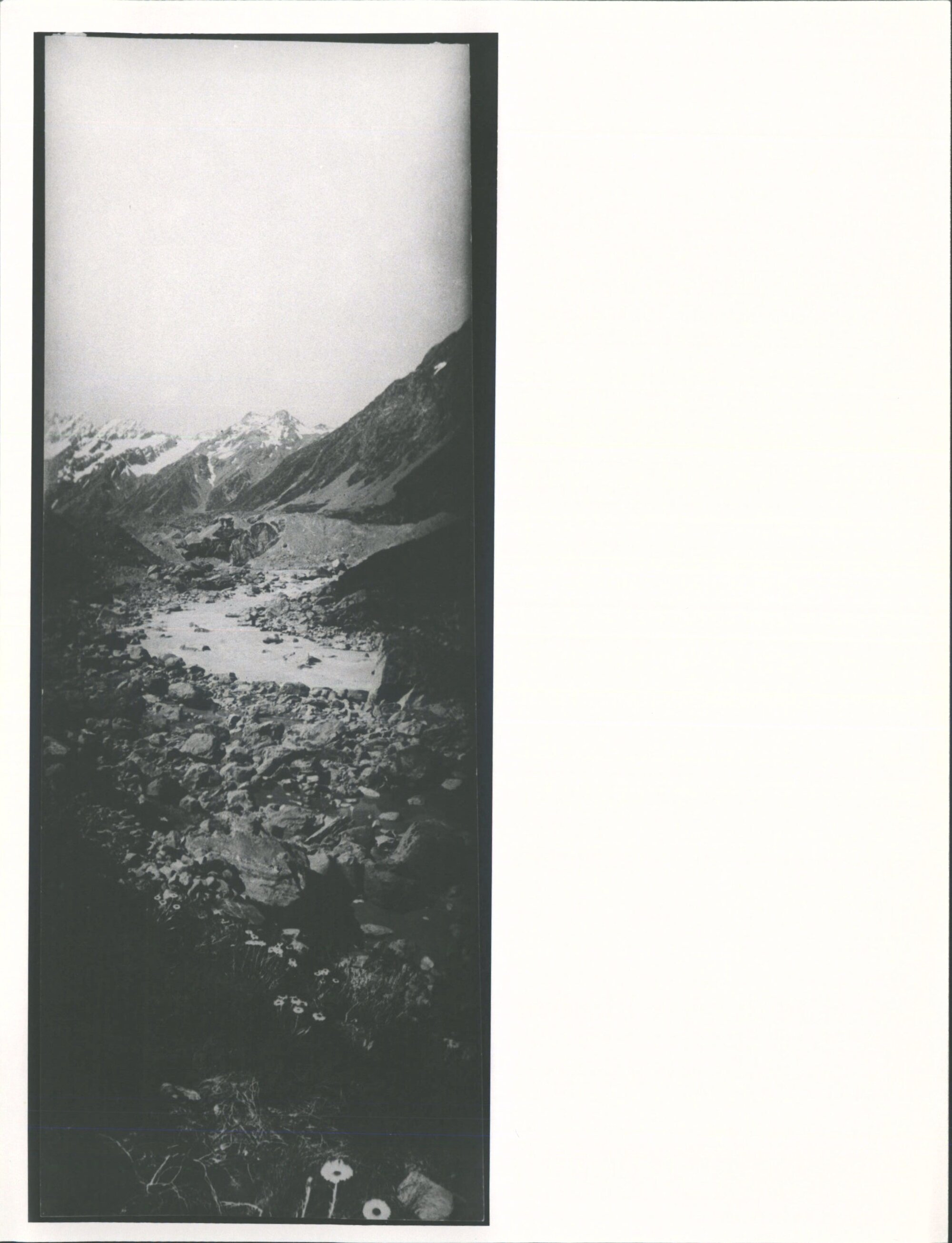 Face of Hooker glacier