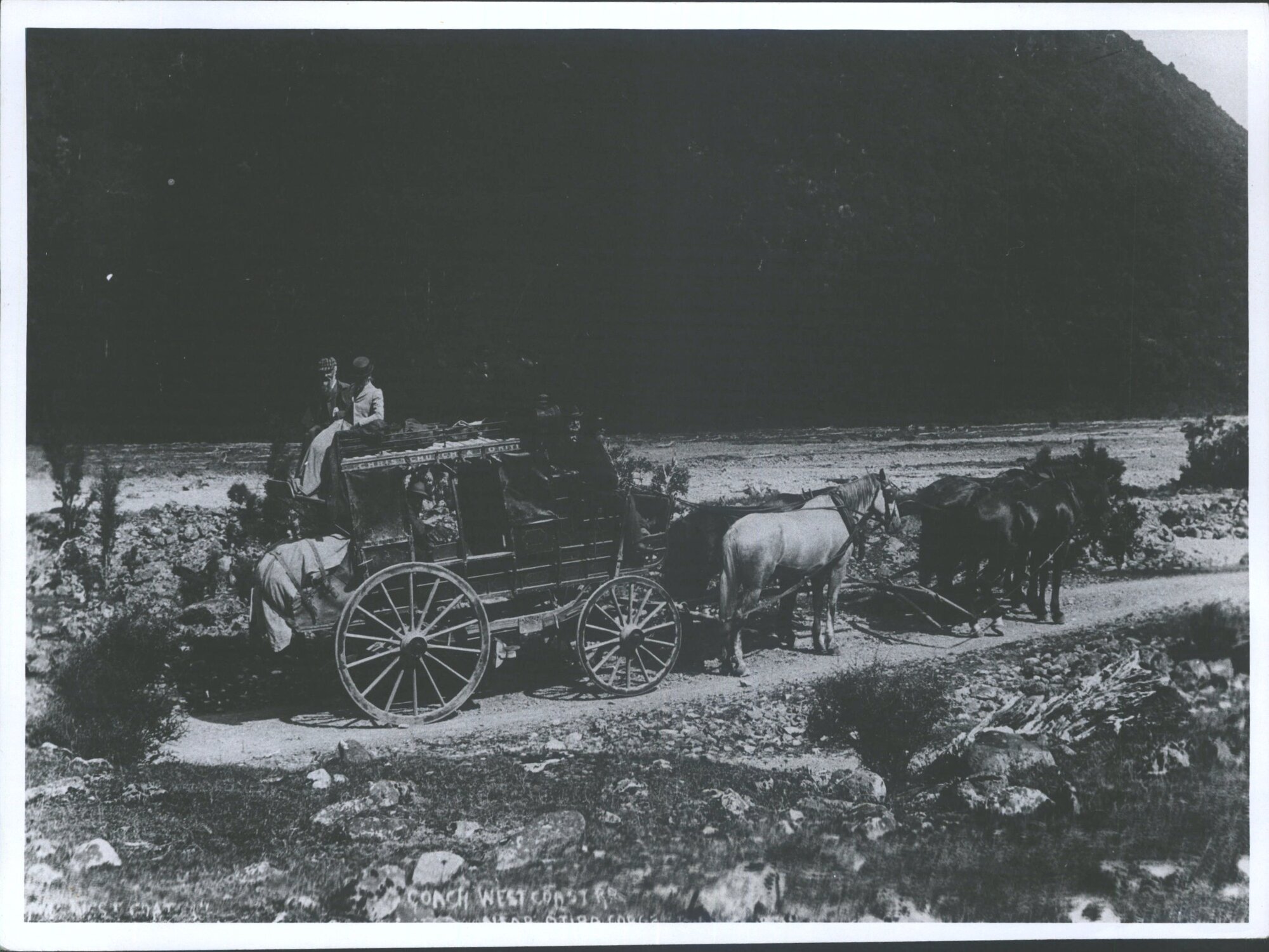 Coach on West coast  Road