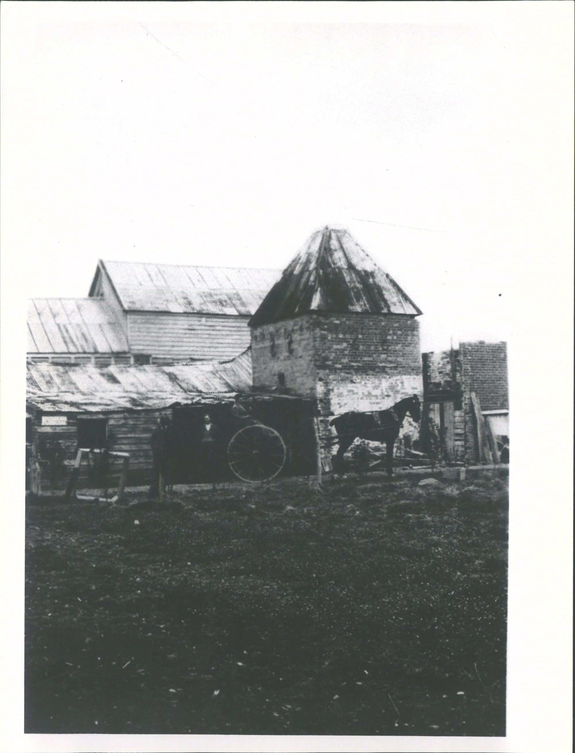 Old brewery kiln at Milton