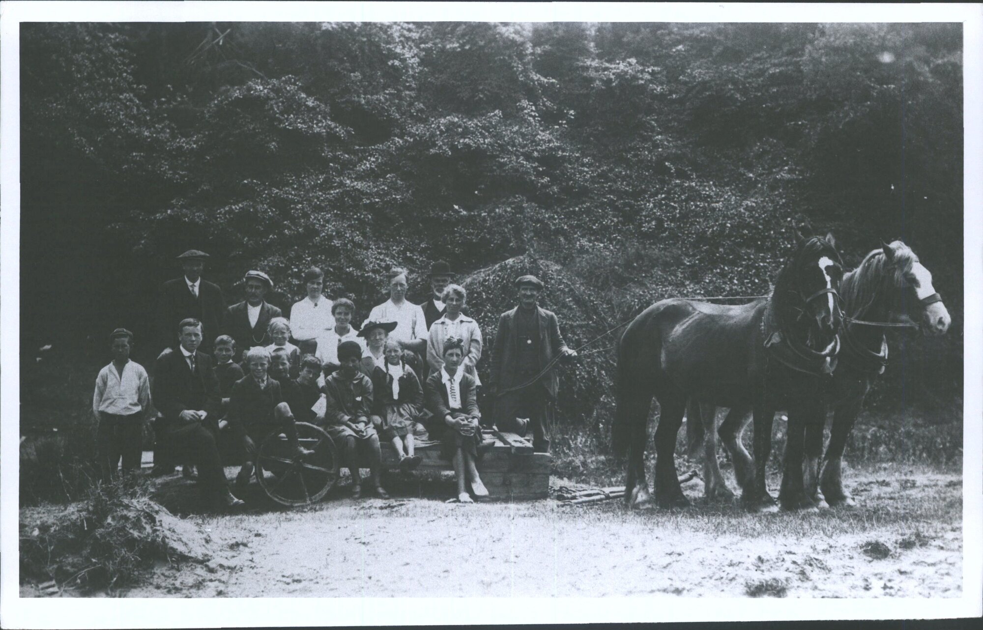 This conveyance took passengers from the launch at Taieri  Mouth to place where they  would spend summer holiday