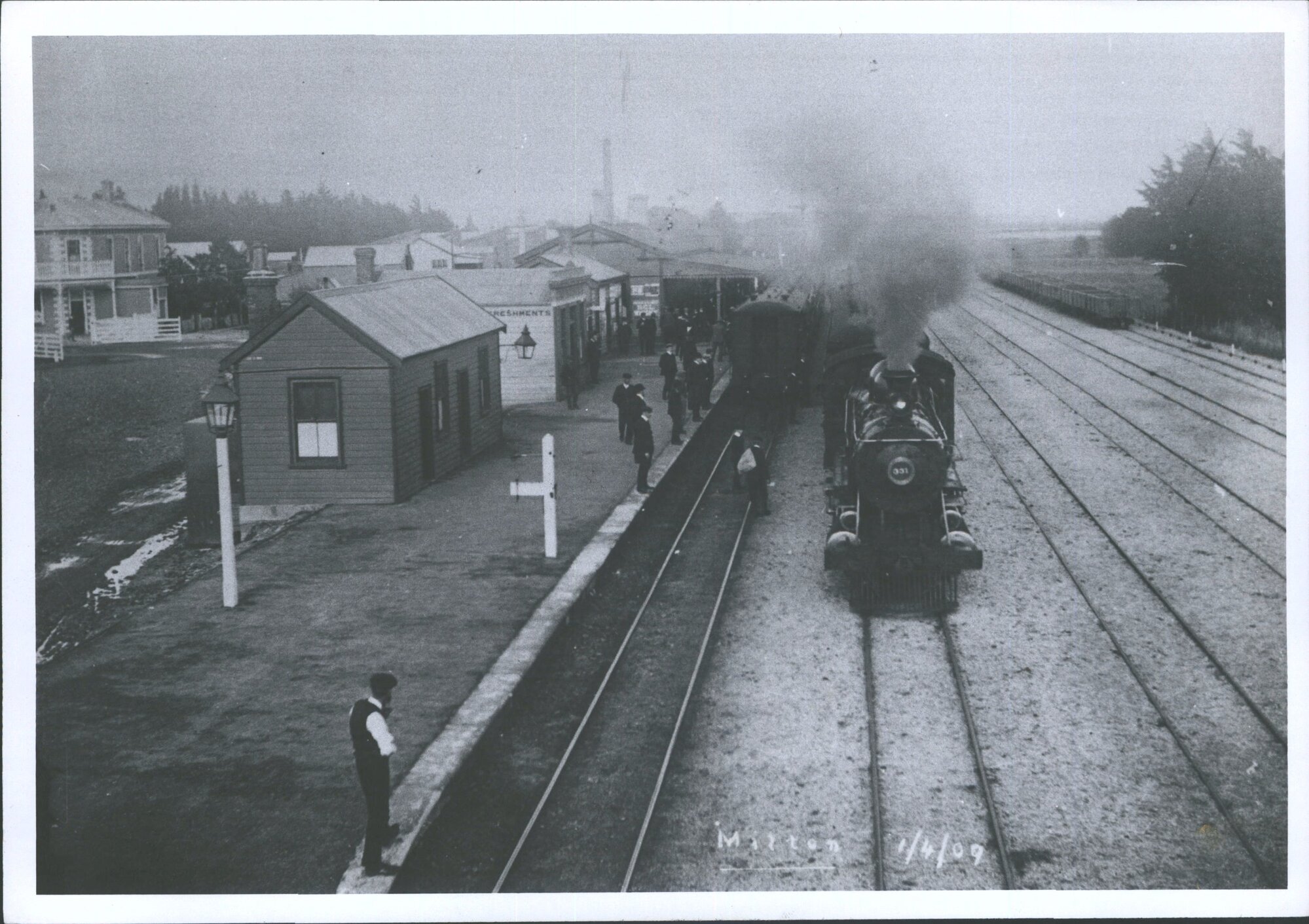 RAILWAYS 1909 Milton