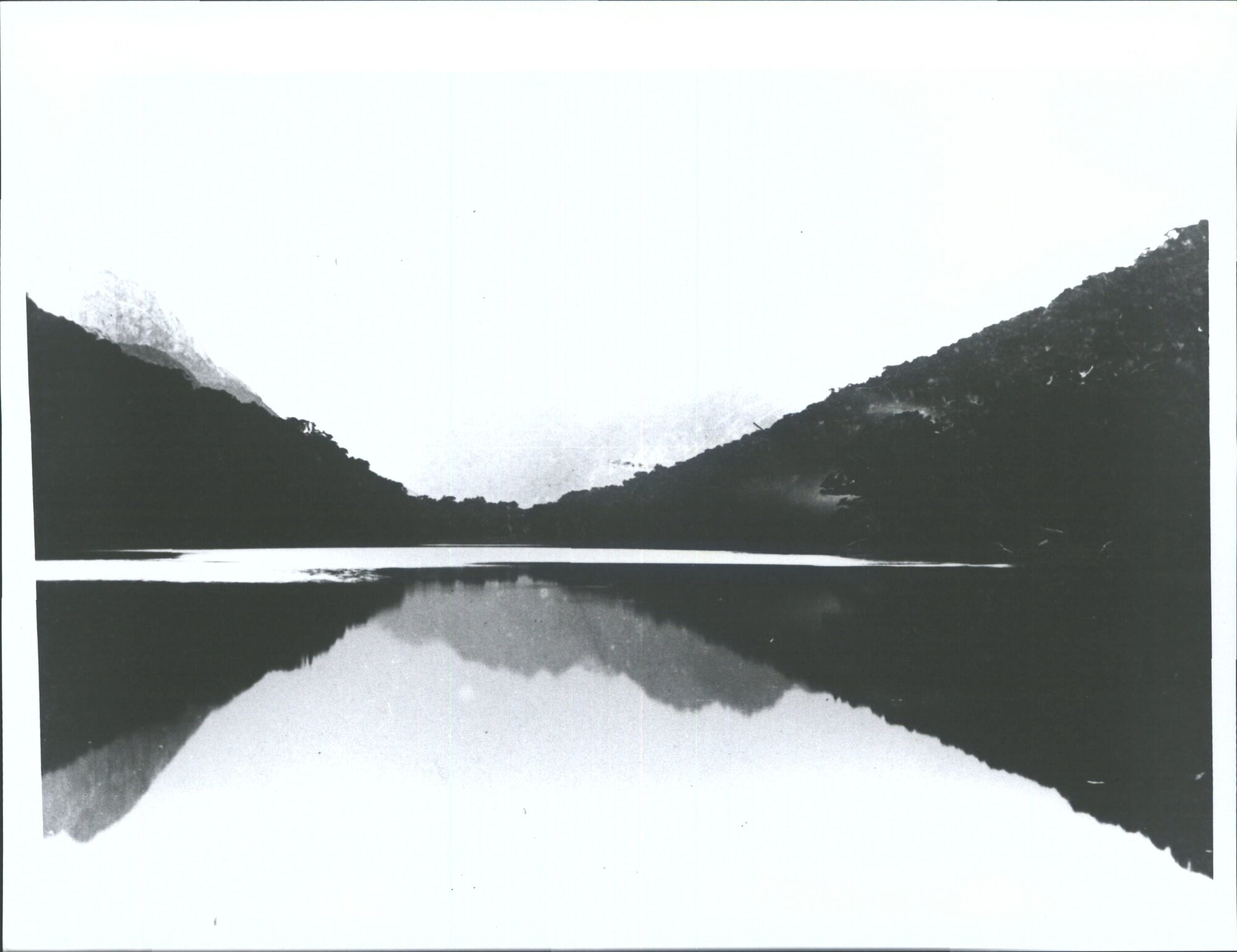 Showing the Greenstone Saddle - Road is in bush on right of picture