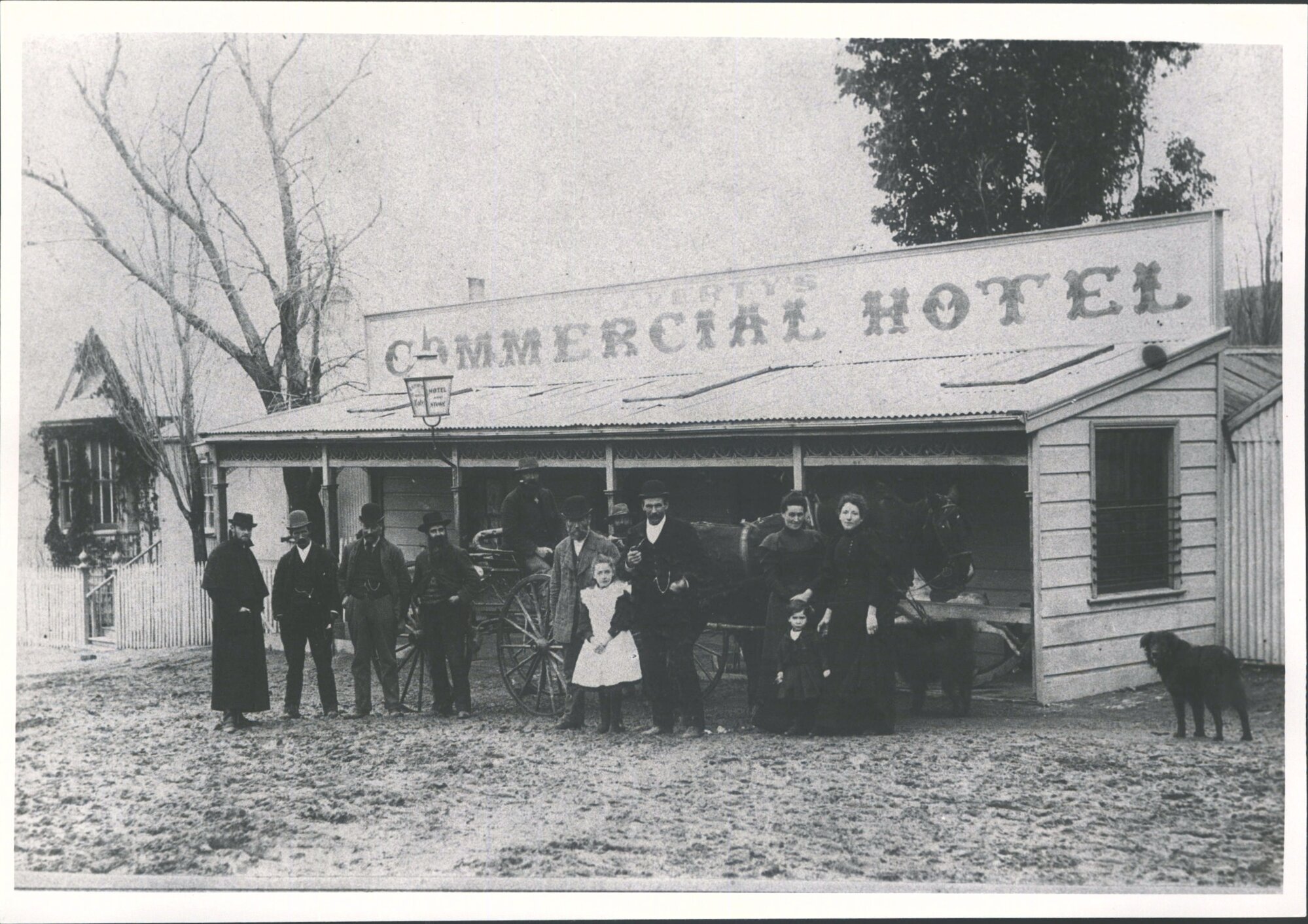 Laverty's Commercial Hotel.