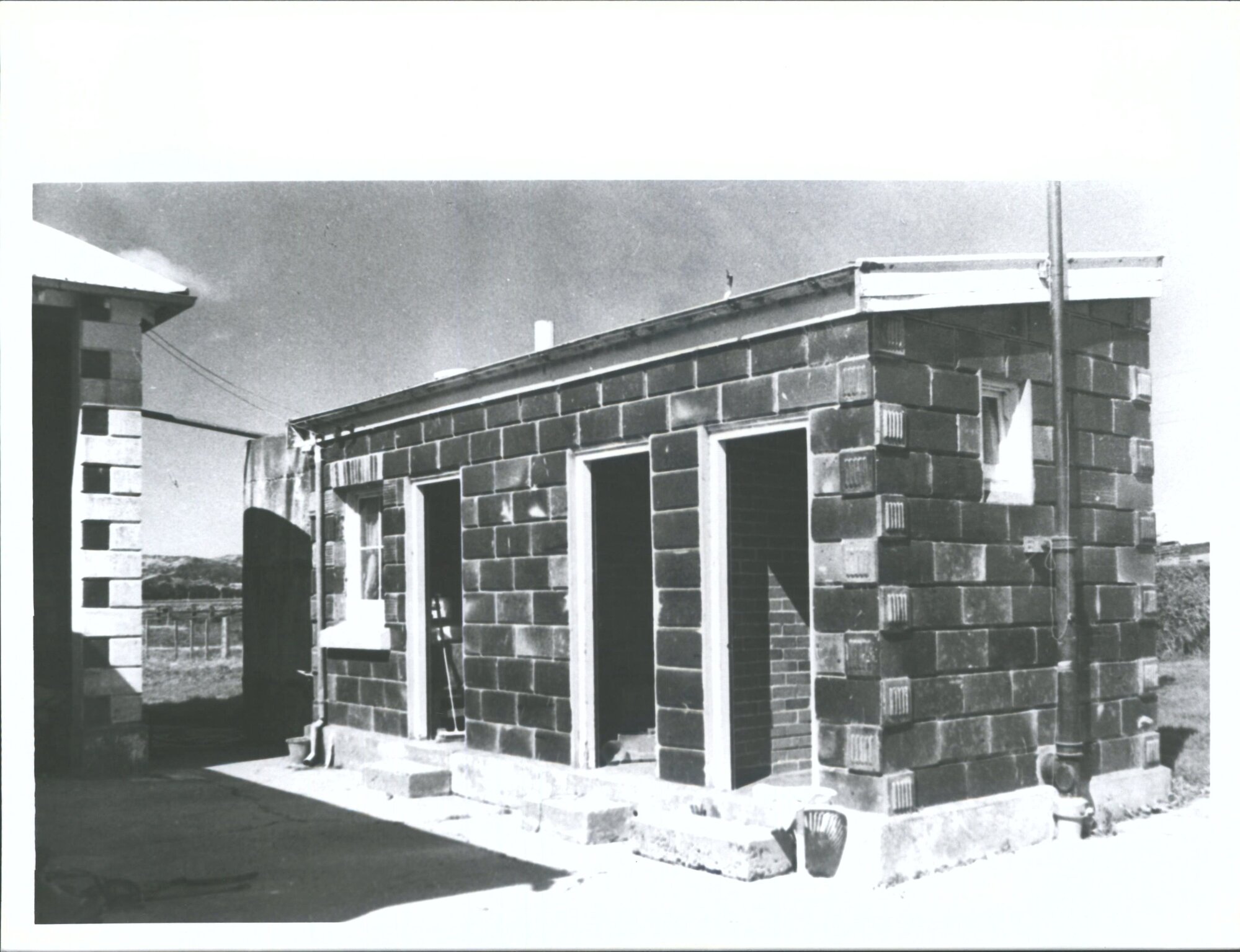 Gilroys First House - matching outbuildings