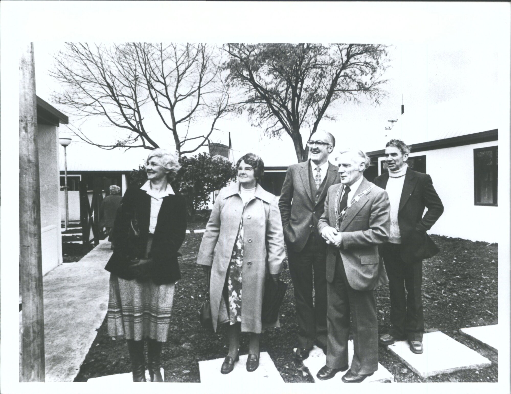 Pensioners Cottages Opening 1970's