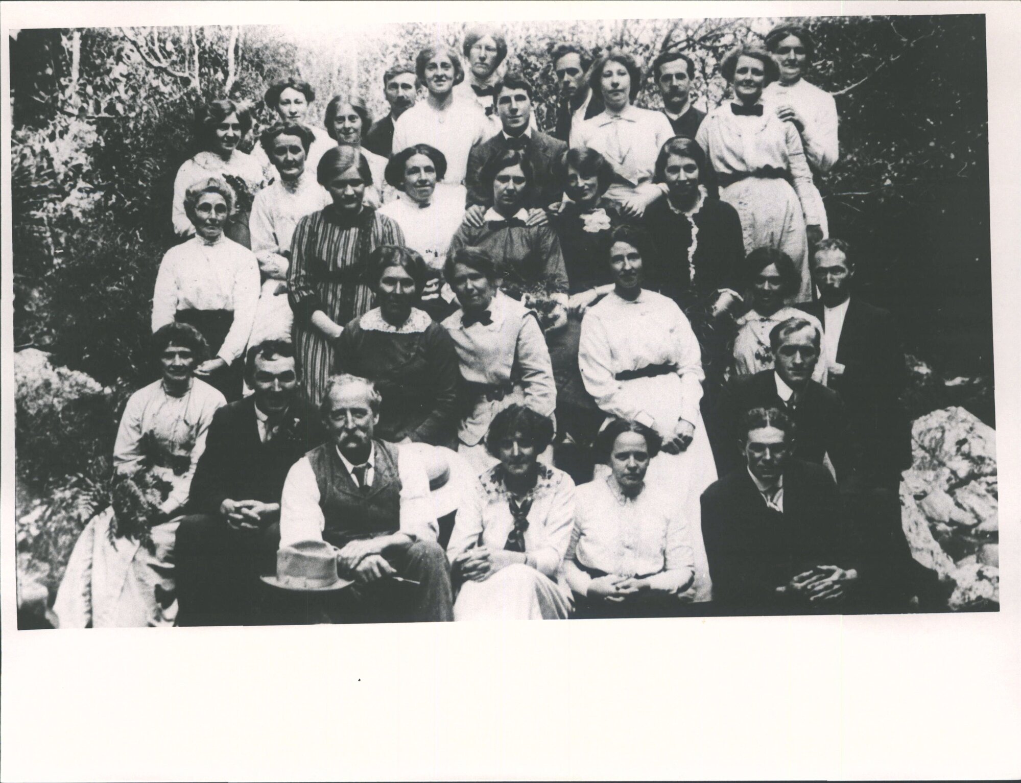 Presbyterian Bible Class Picnic at Woodside