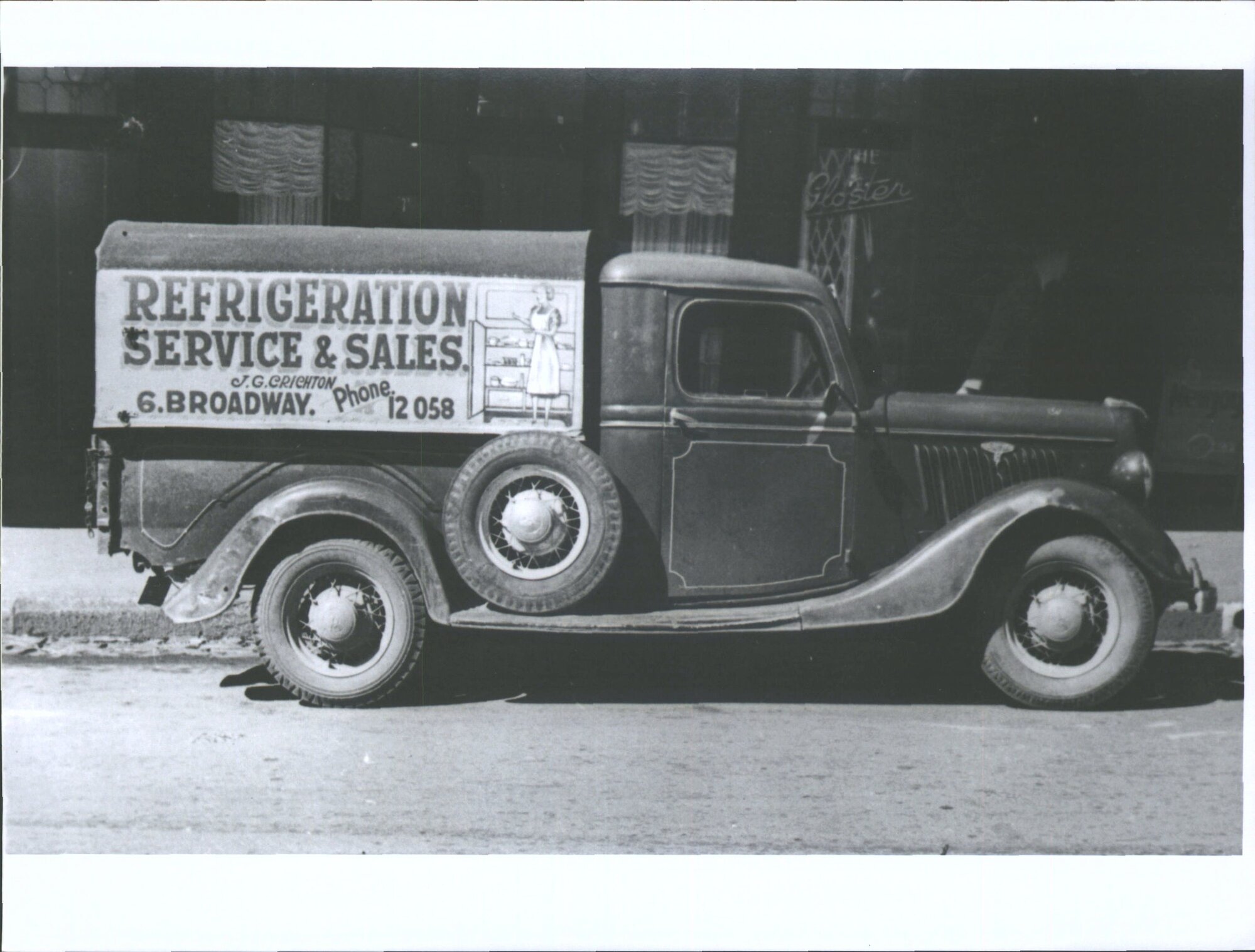 Refrigeration Service &amp; Sales g. Crichton., Dunedin