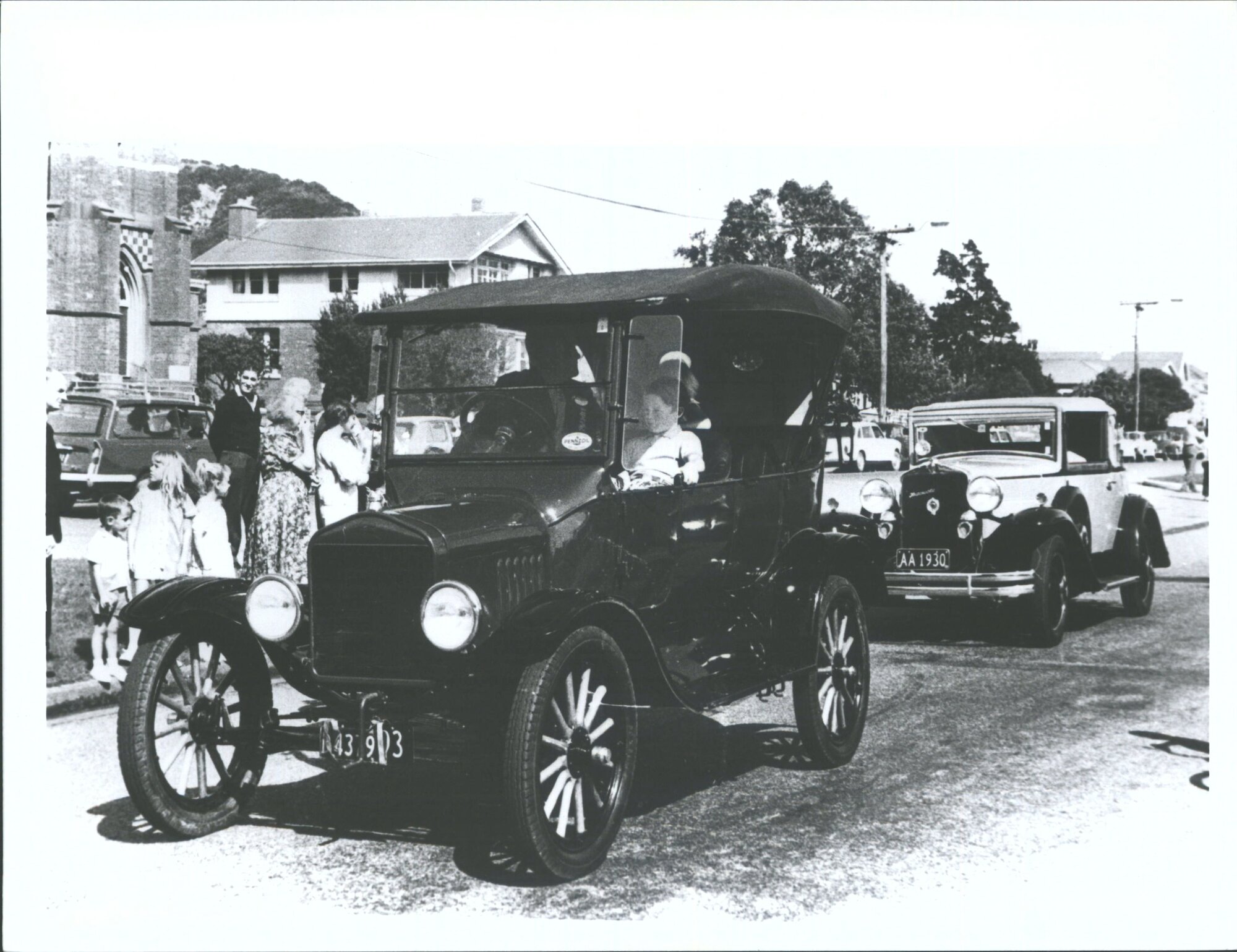 Greymouth March 1970 Parade model "T" Ford