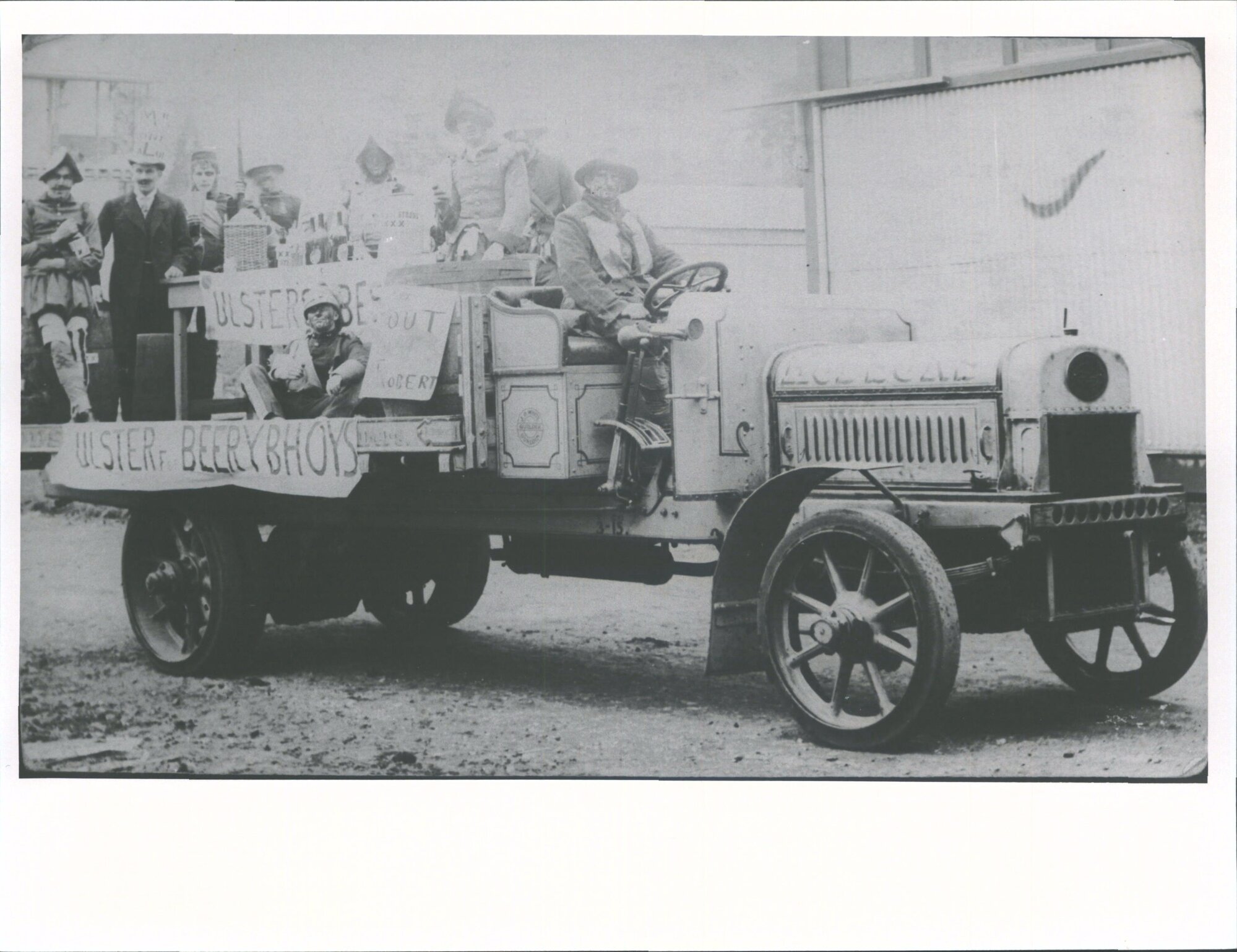 J. B. Smith Builder's Vehicle used in University of Otago Capping Posession