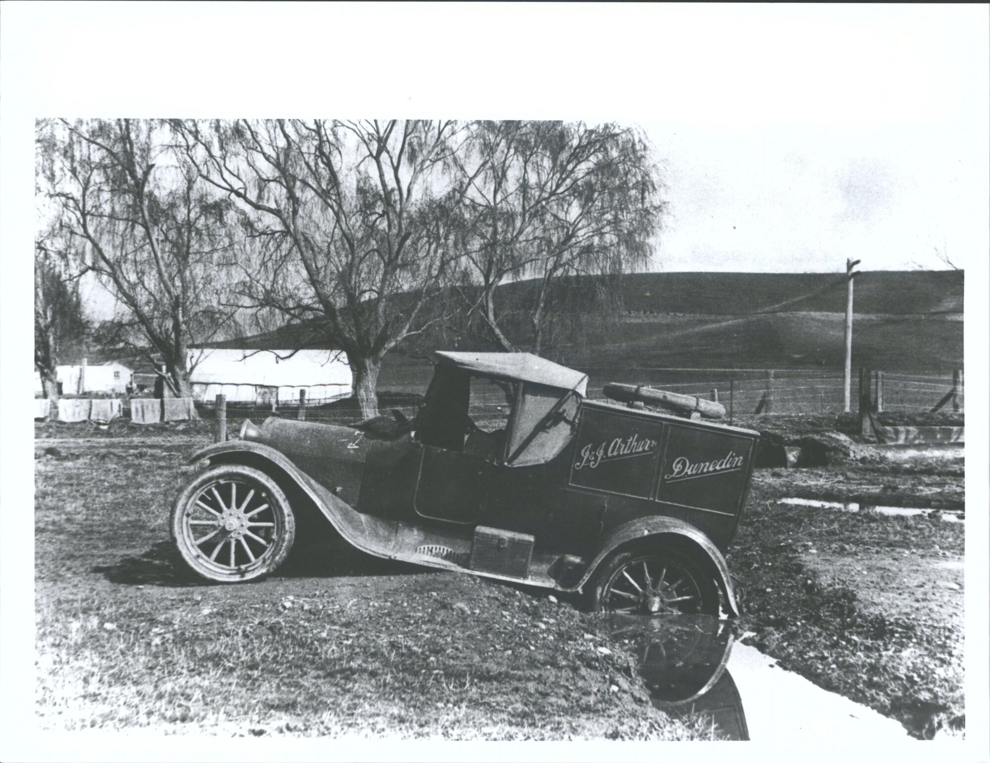J.J. Arthurs delivery vehicle