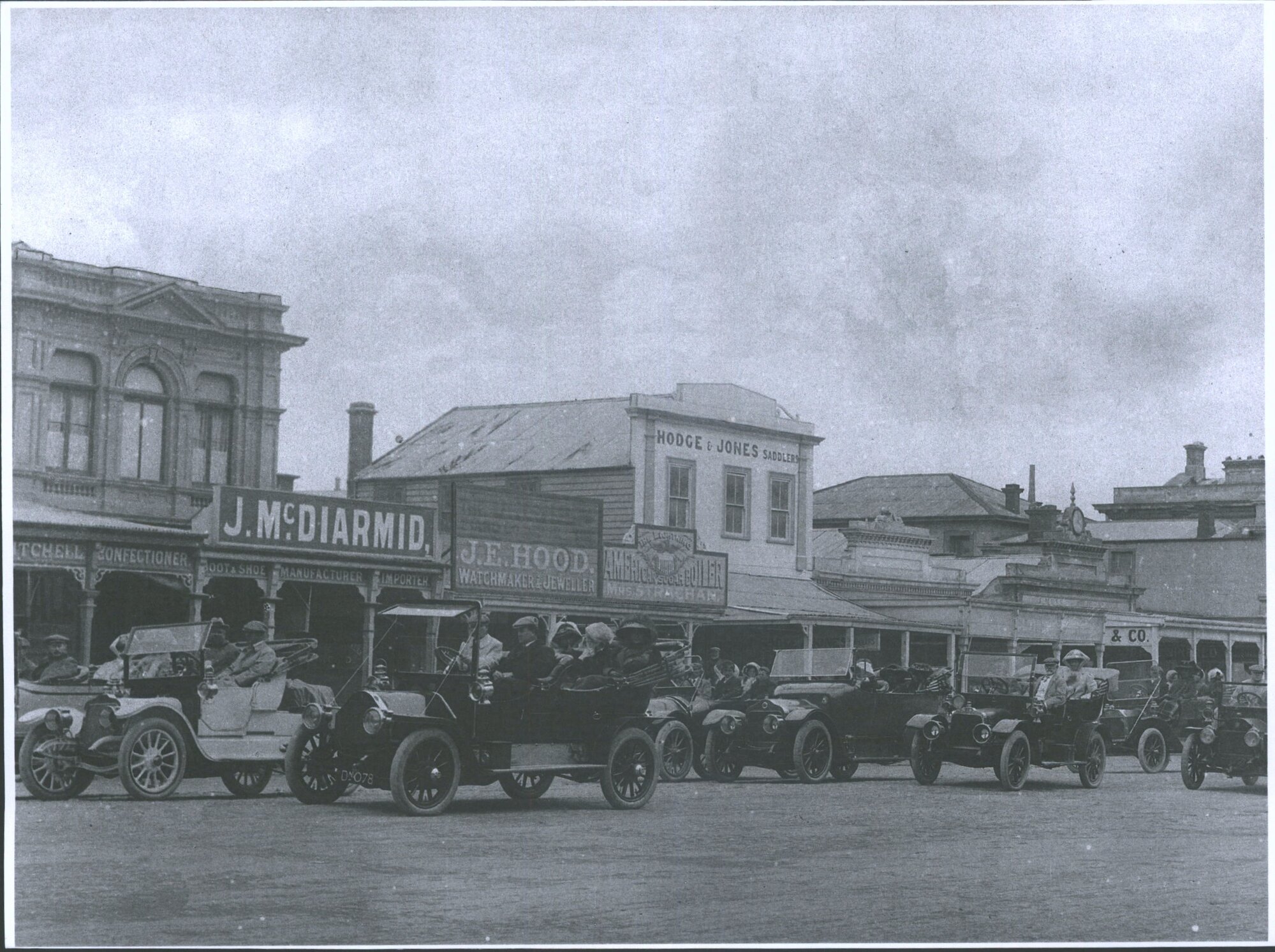 Run made by the North Otago Motor Association Sometime between 1909 &amp; 1913