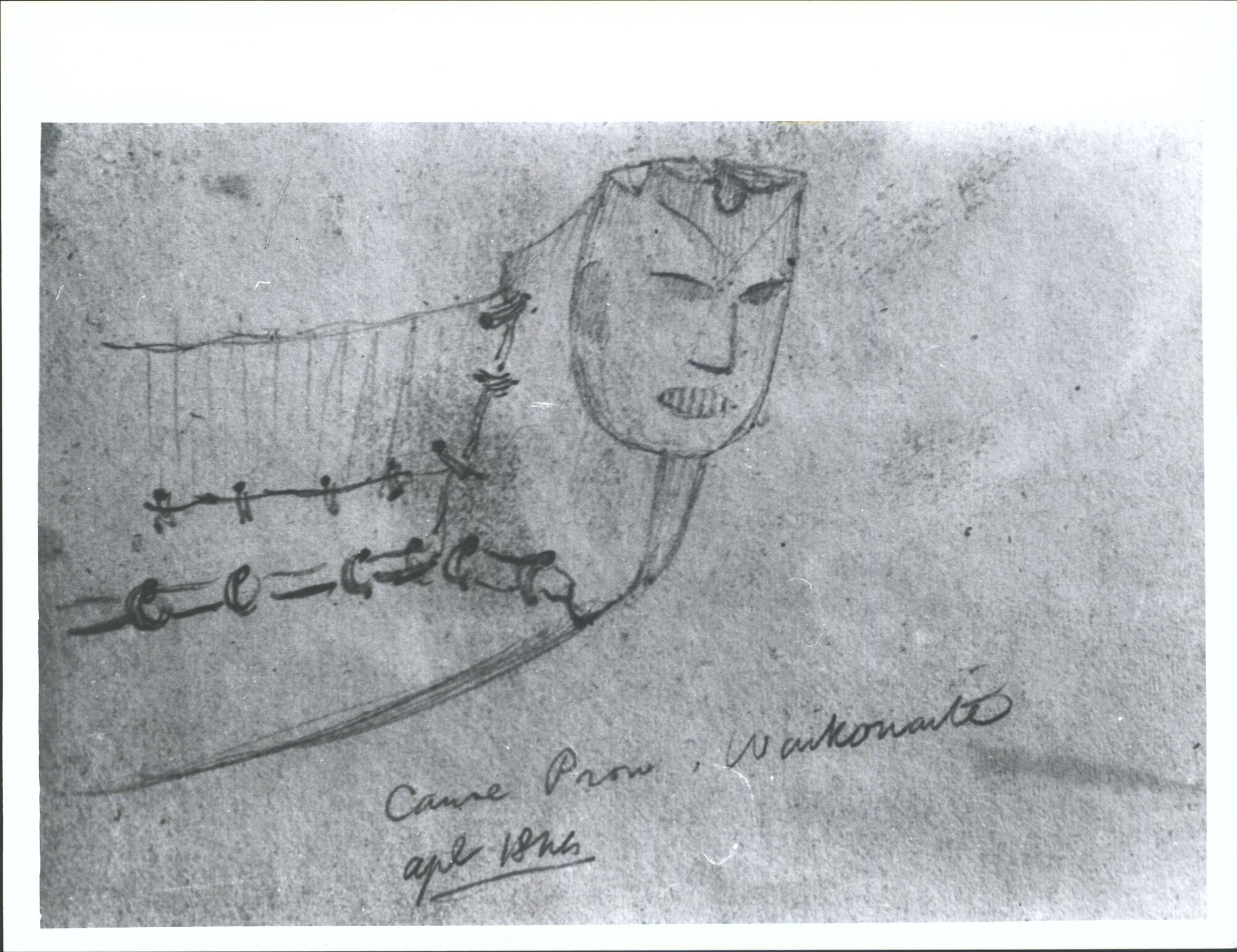 Canoe Prow, Waikowaiti