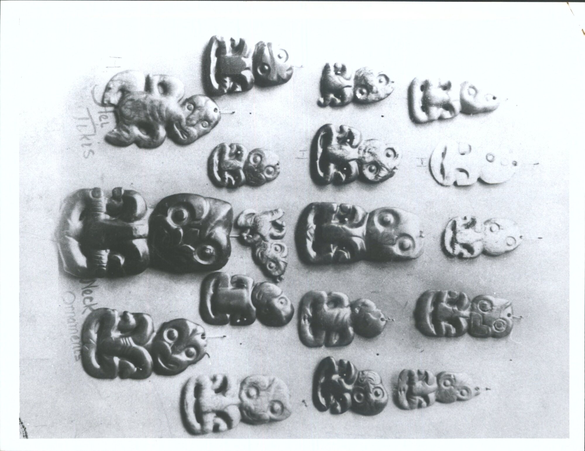 "Collection of Hei Tiki in most of the known Styles.