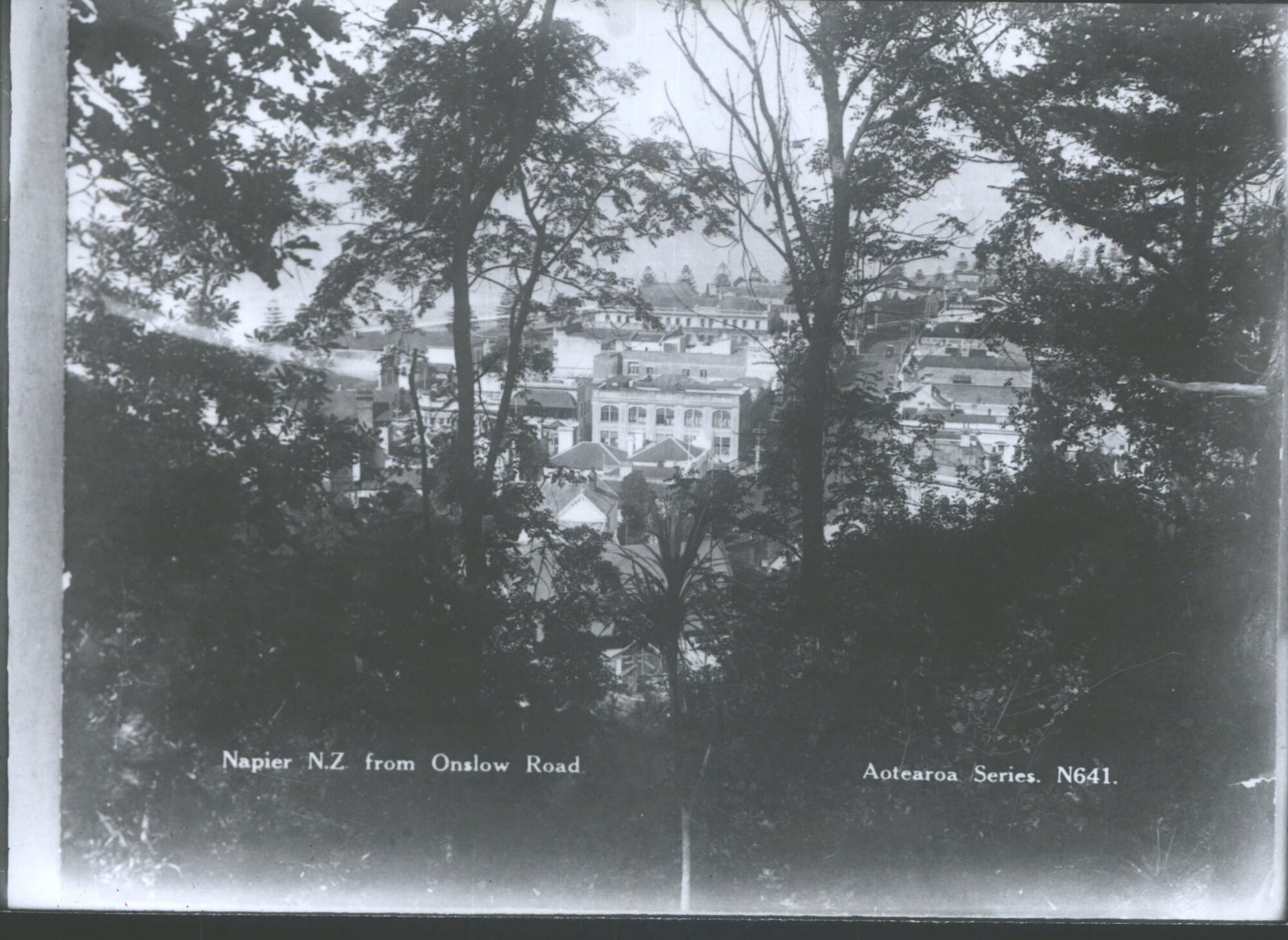 Napier N.Z. from Onslow Road