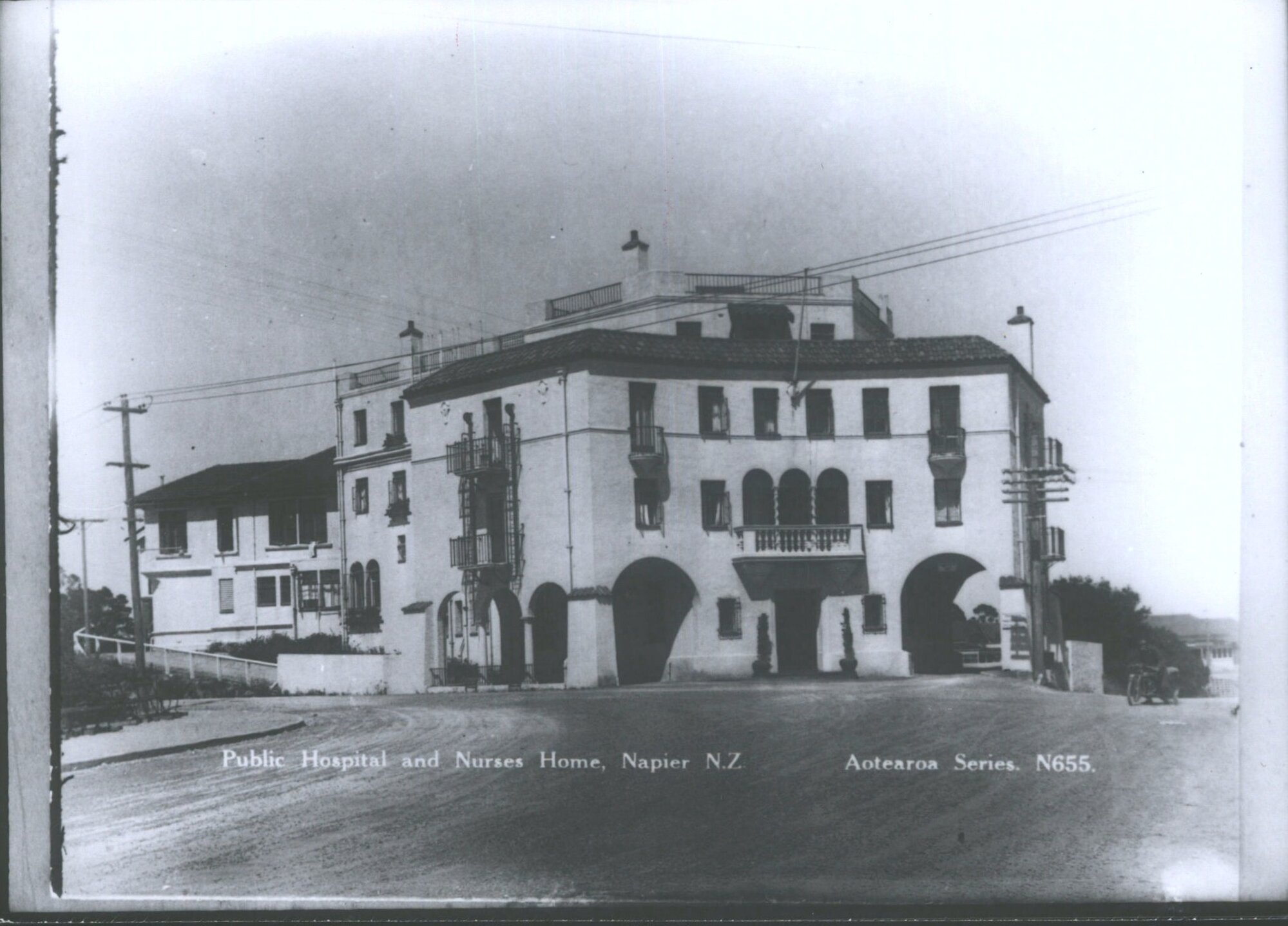 Public Hospital and Nurses Home, Napier N.Z.