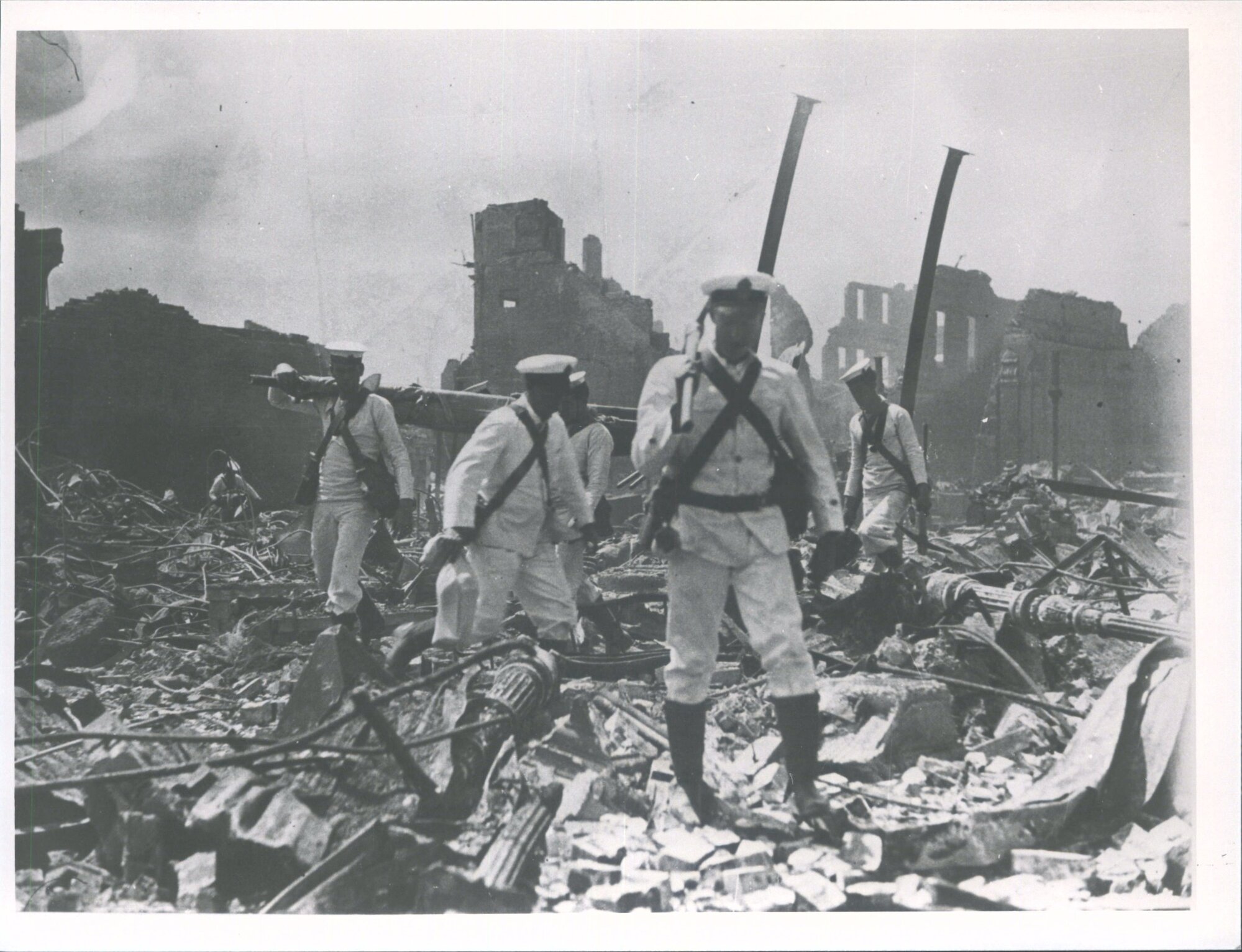 "Jack Tars at work, Napier"