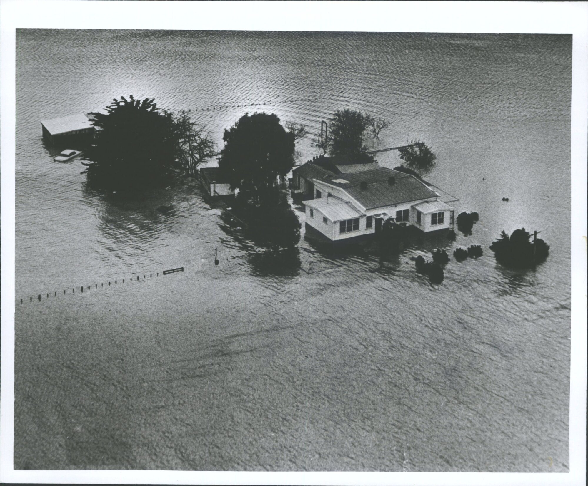 flooded farm near Tangoio, 23km from Napier