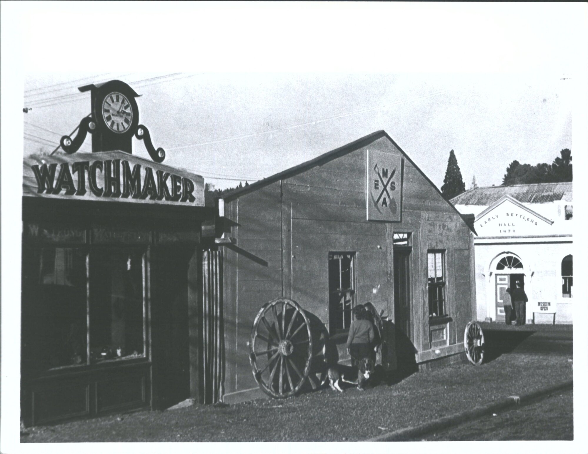 Old Watchmakers Shop, restored by the Maniototo Early Settlers Association