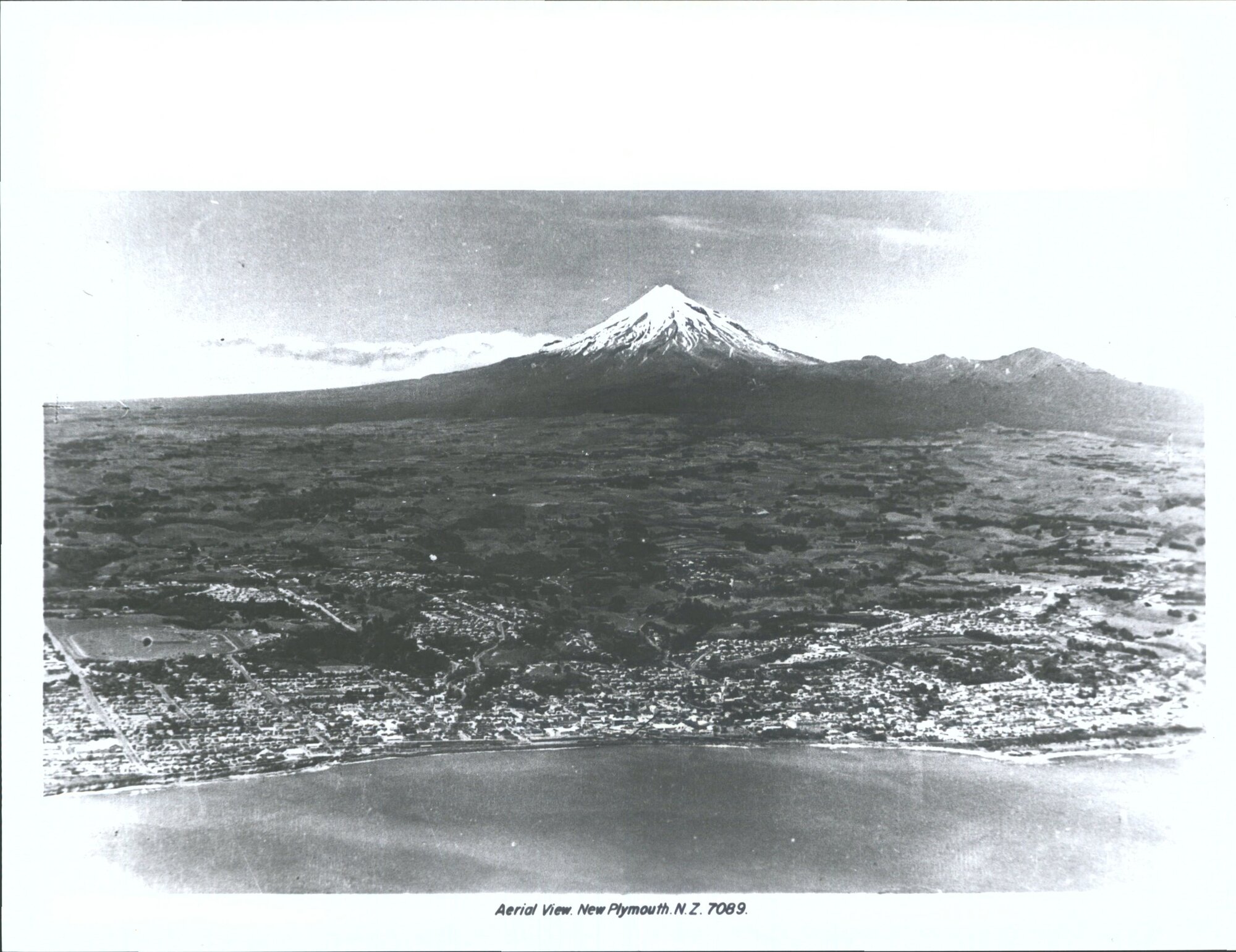Aerial view, New Plymouth, N.Z.
