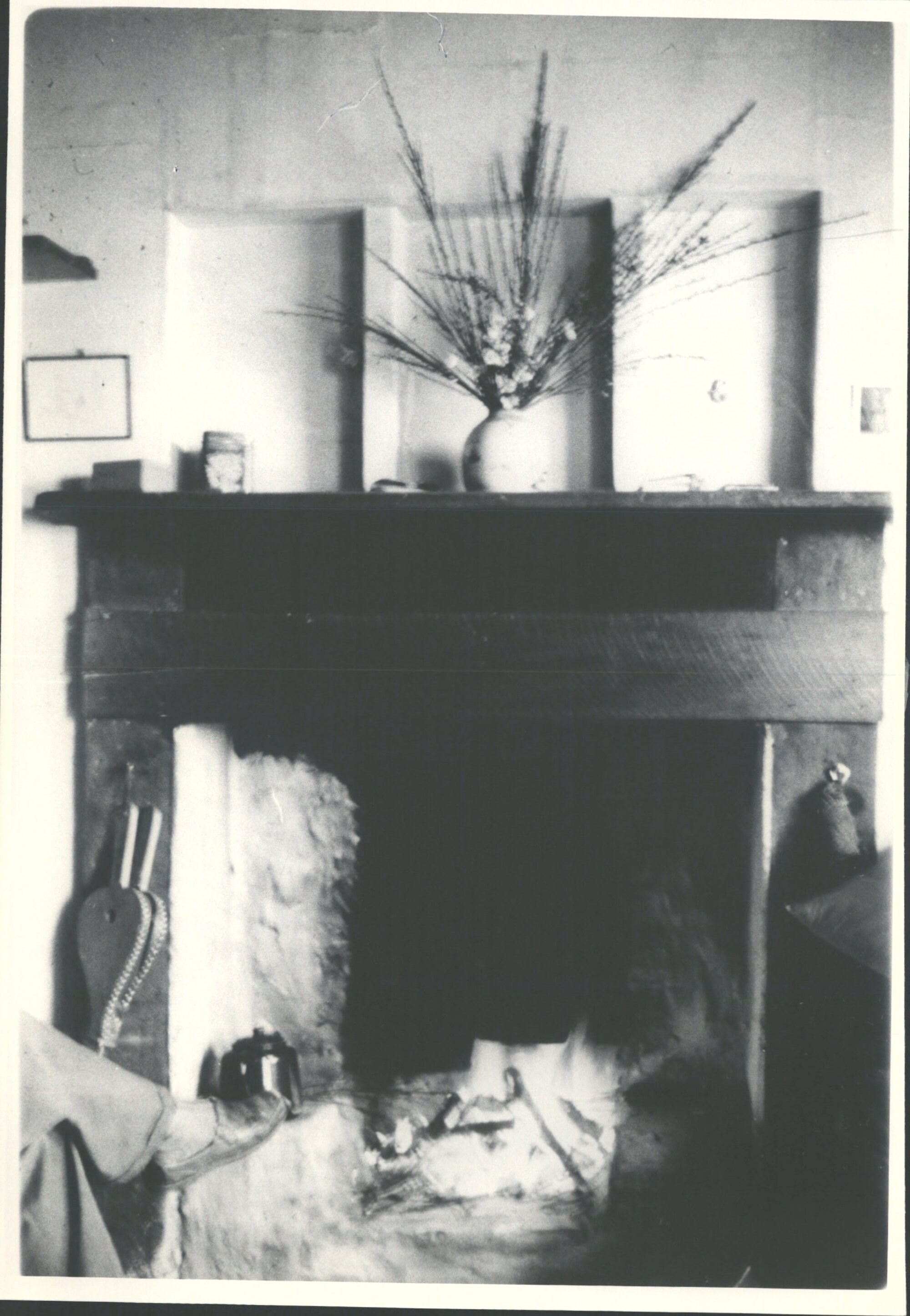 Rev. J. Kirkland's Cottage - Fireplace of original cottage
