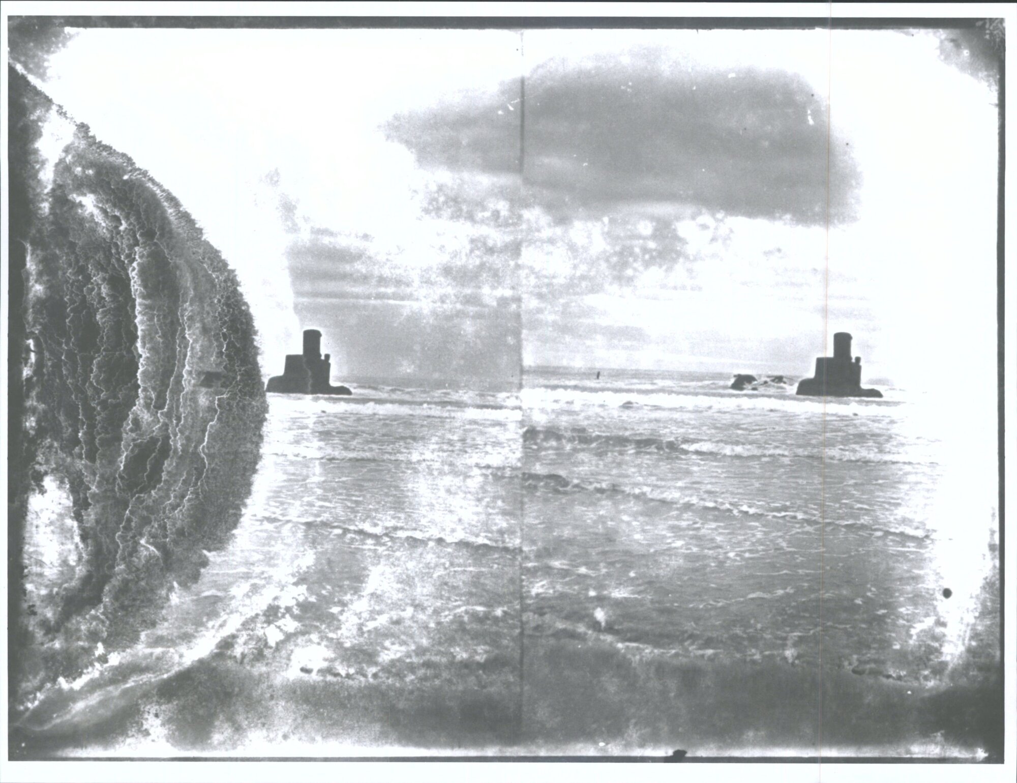 Wreck of the steamship "Victory" wrecked July 3, 1861