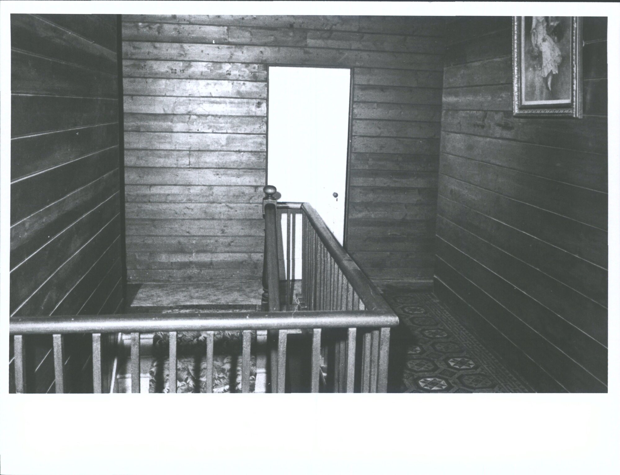 "Dunrobin", interior staircase