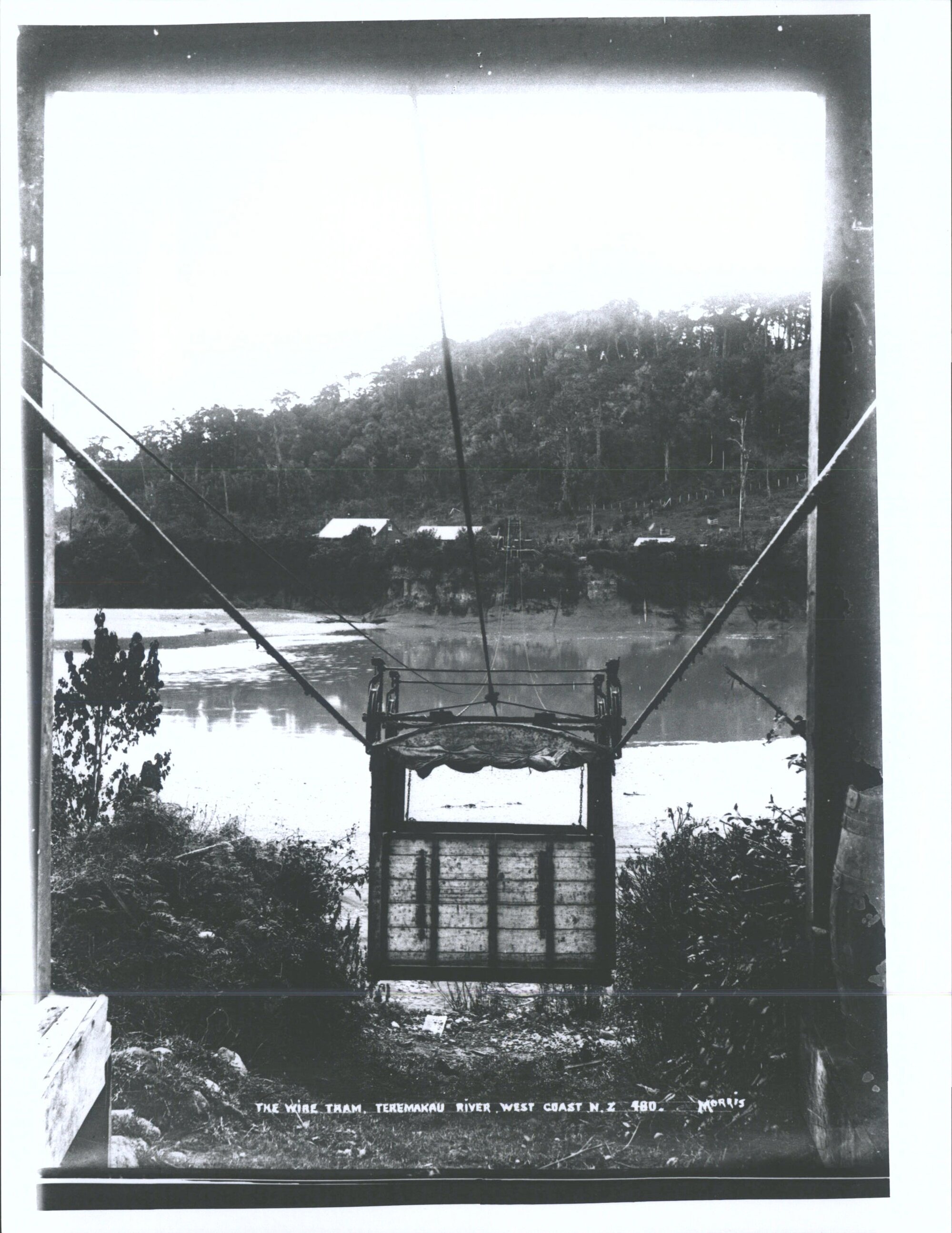 The Wire Tram, Teremakau River, West Coast, N.Z.