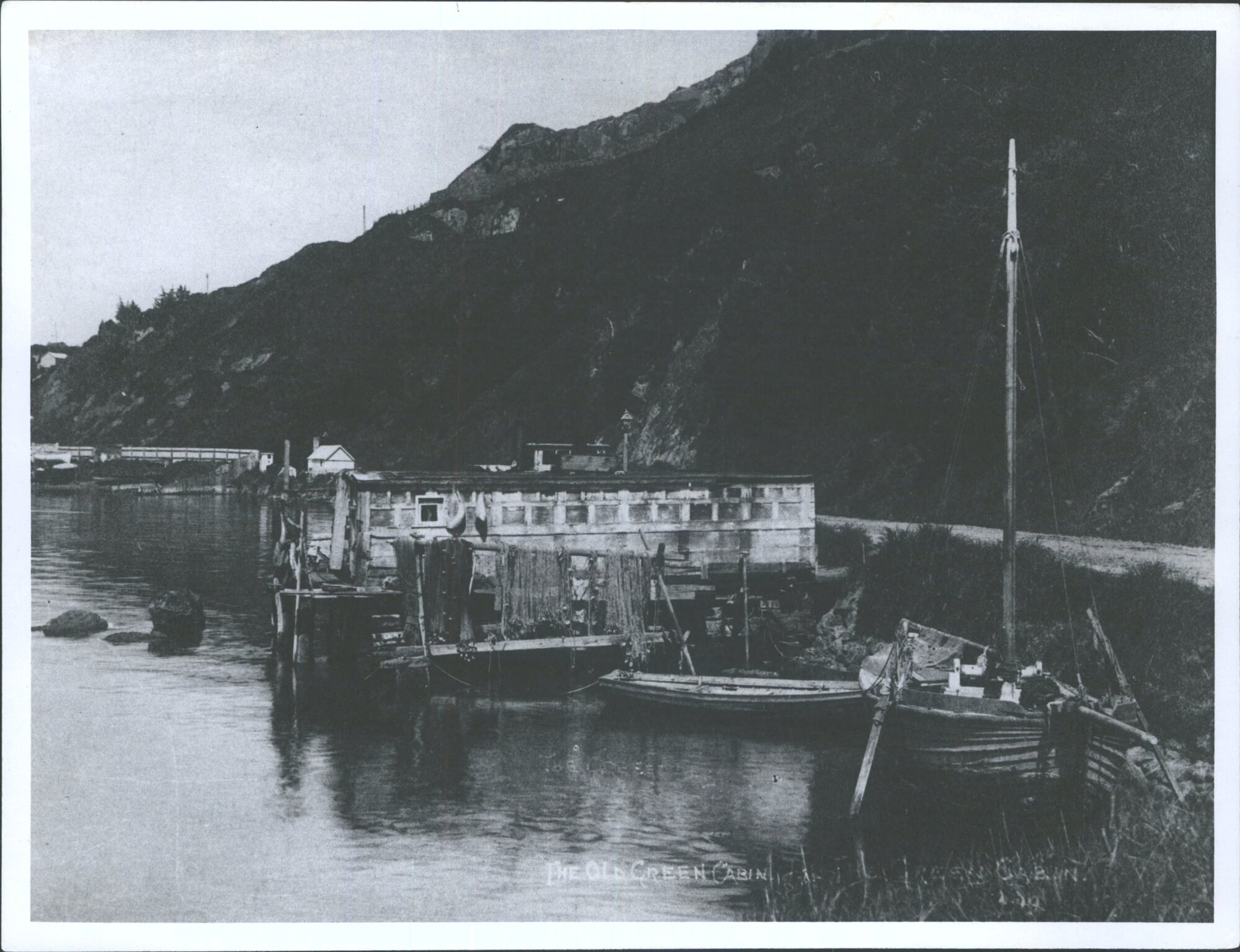 The Old Green Cabin'