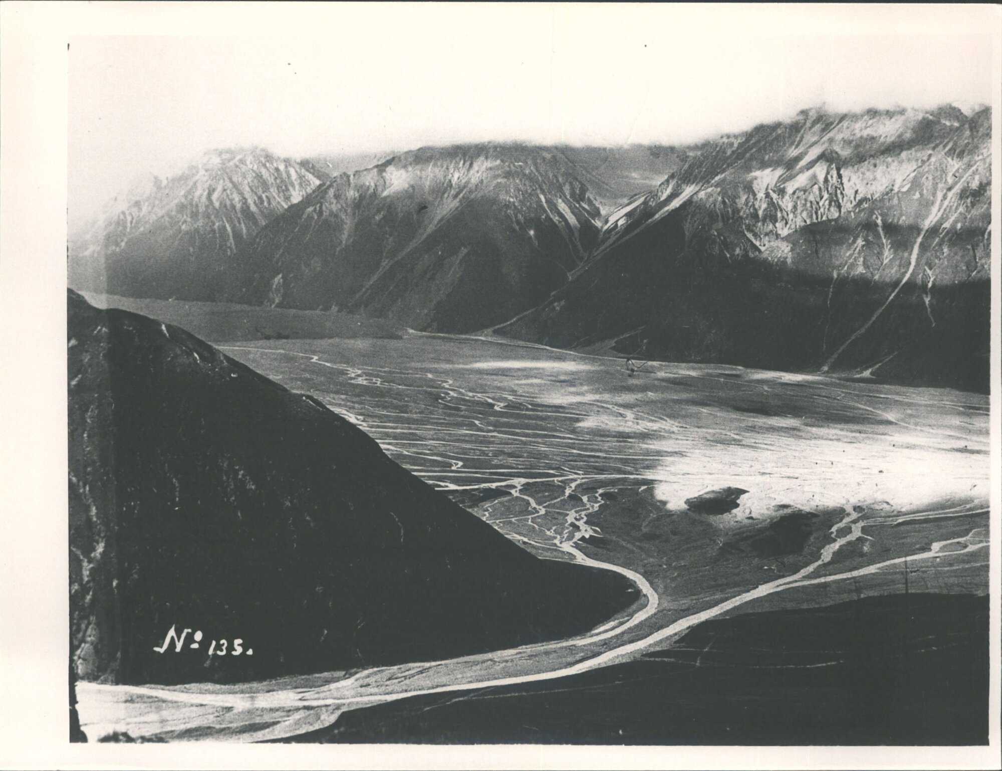 Hooker River &amp; terminal face Tasman Glacier