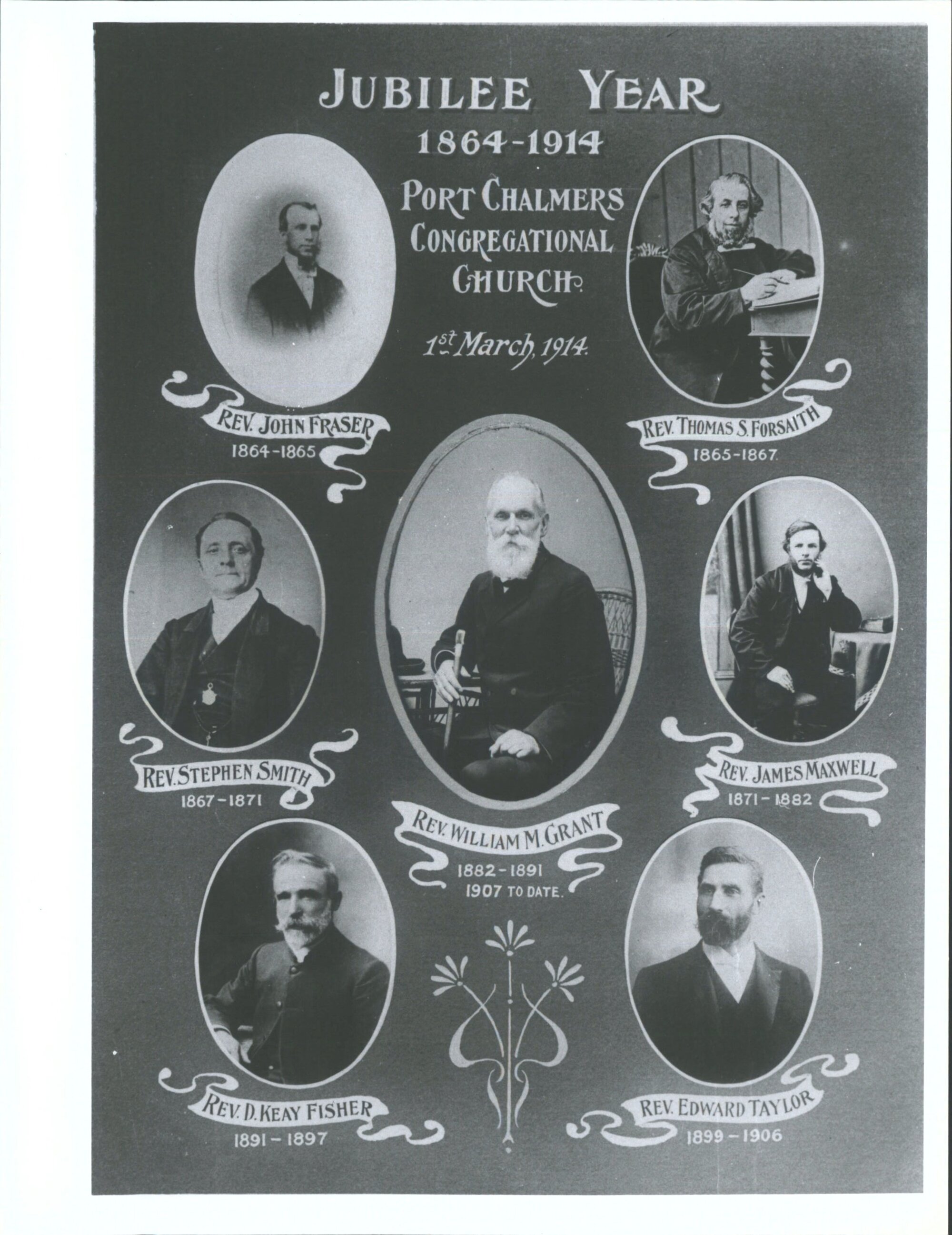 Congregational Church Clergy 1864-1914