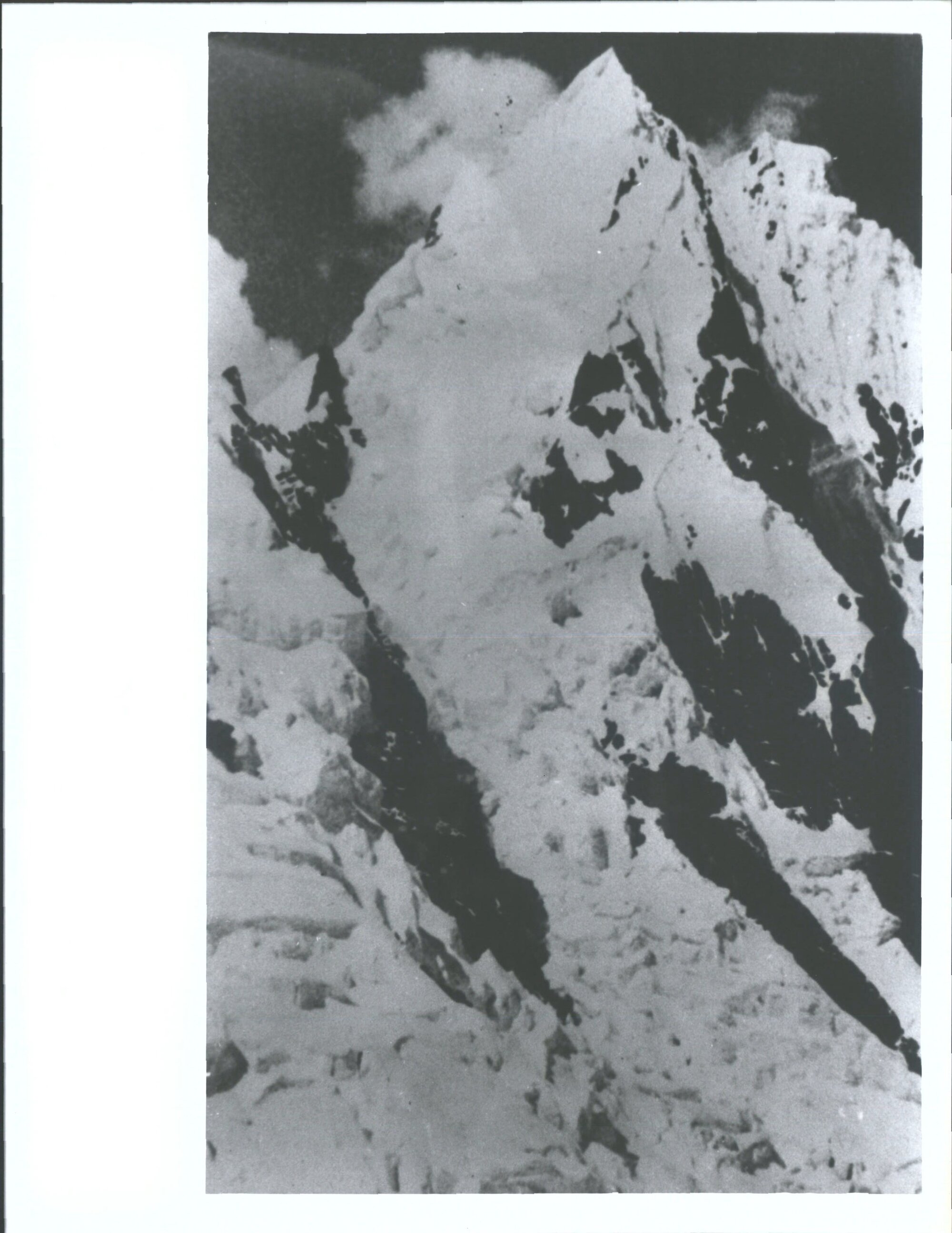 Mitre Peak, Andes (23/4/62)