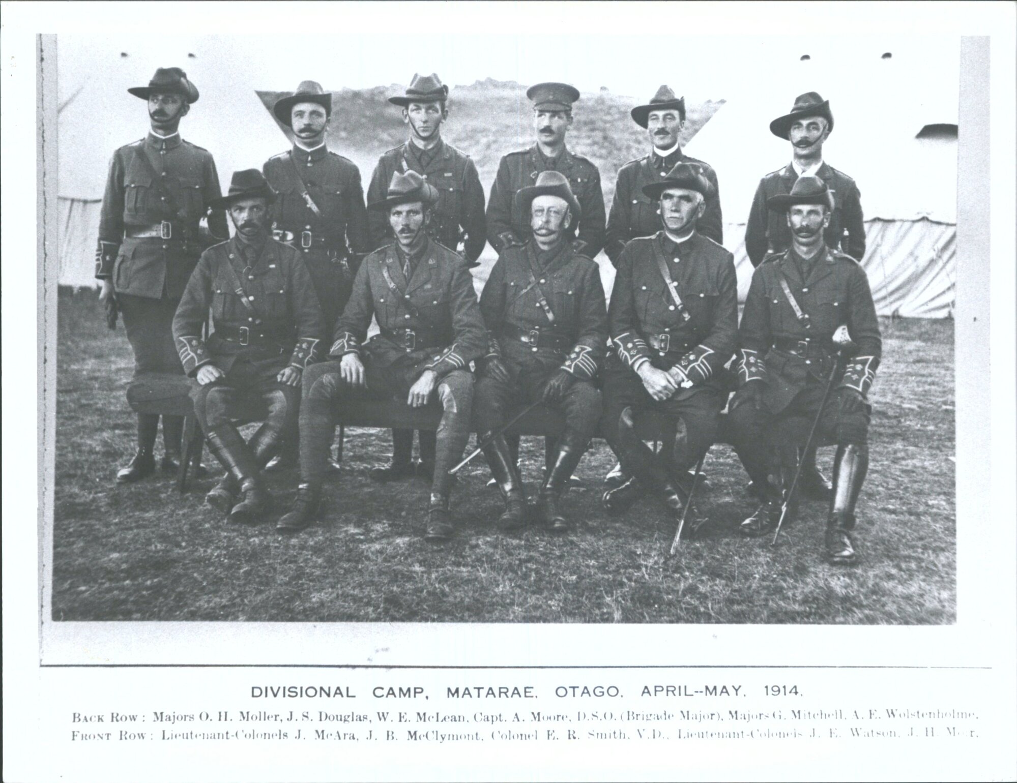 Otago Units, Matarae Camp