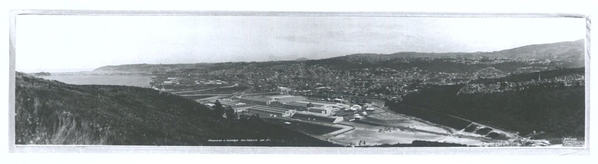 "Panorama of Dunedin, New Zealand no. 2"