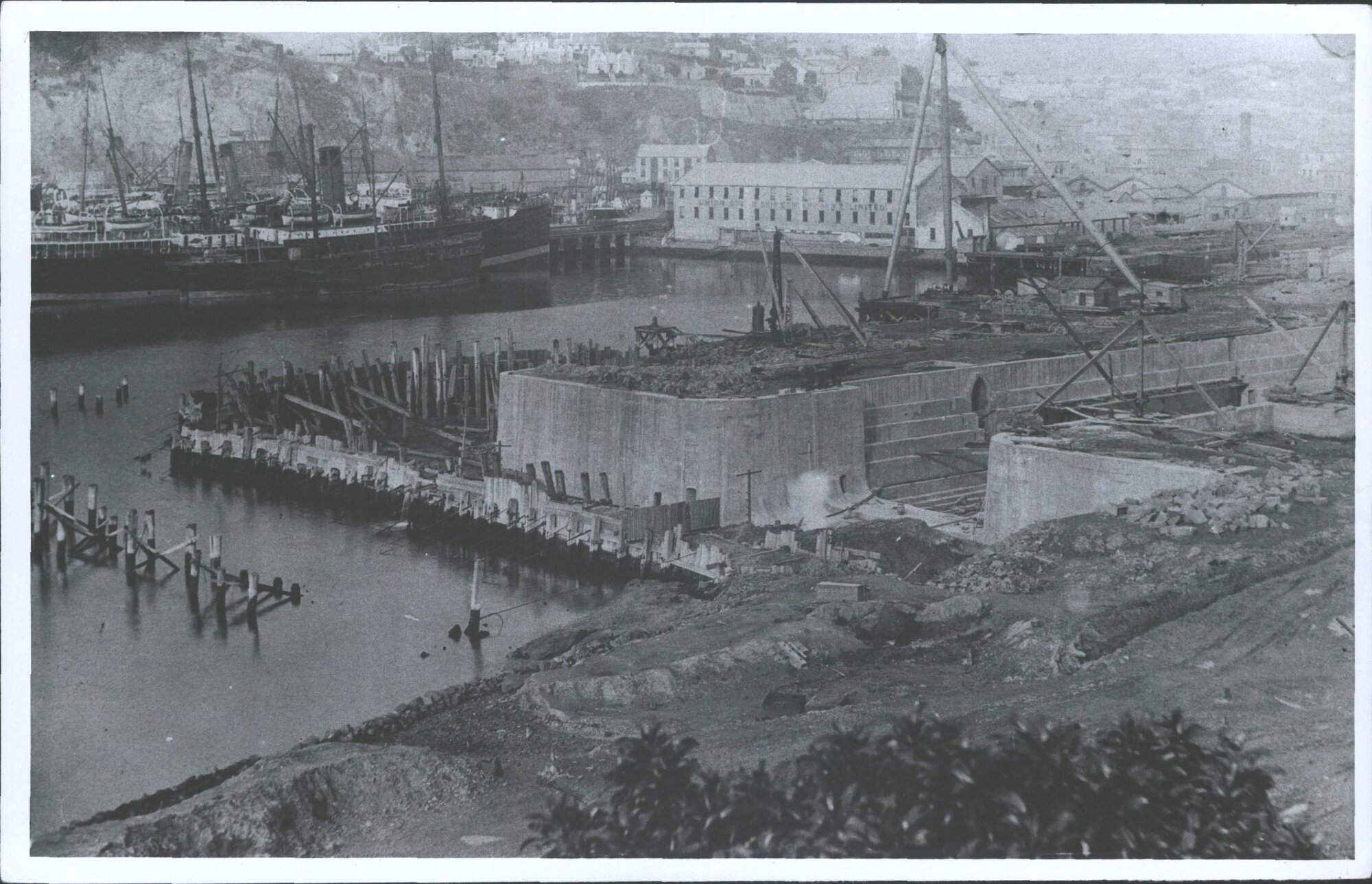 Construction of new dock