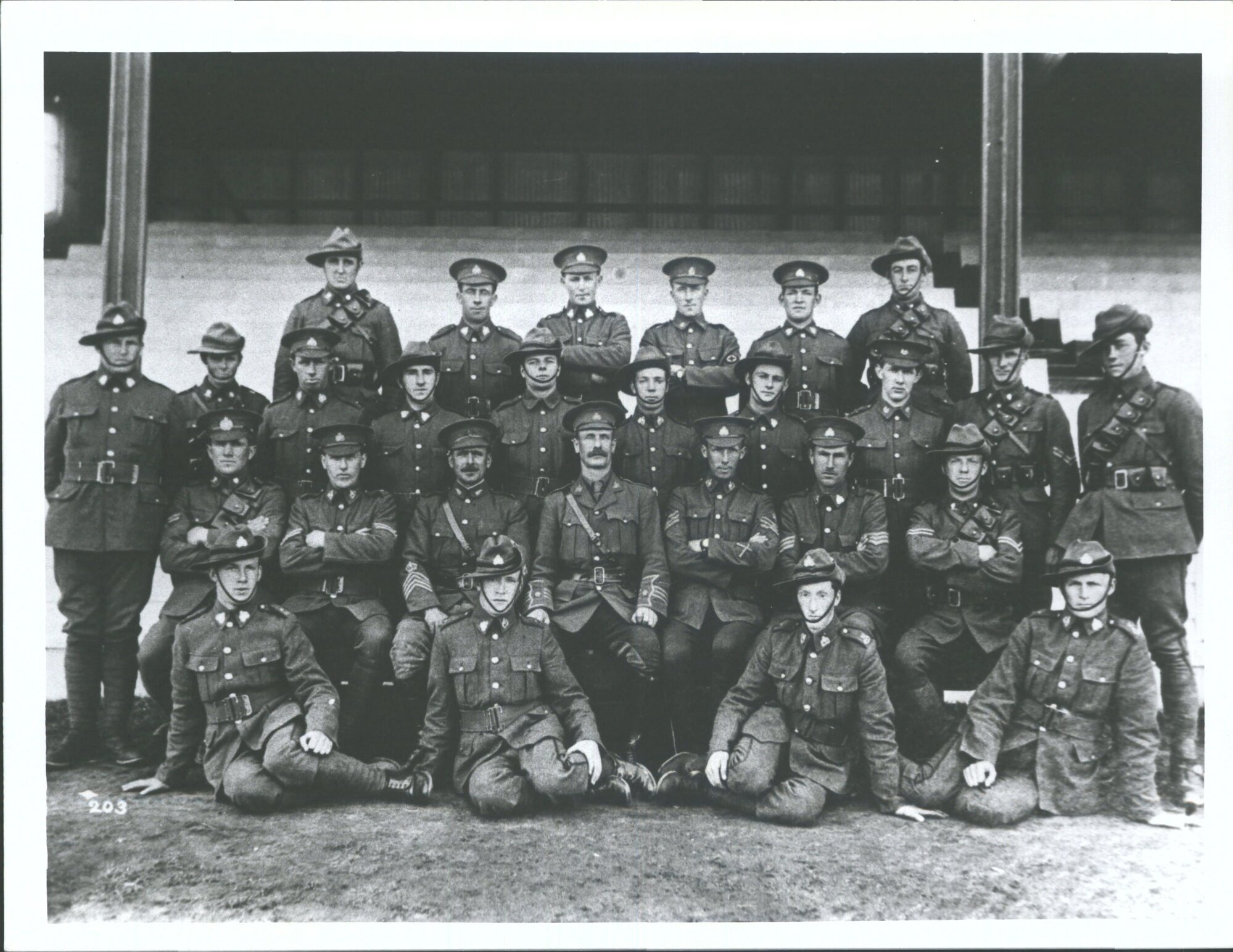 N. Z. E. F. Taieri Members, Main Body
