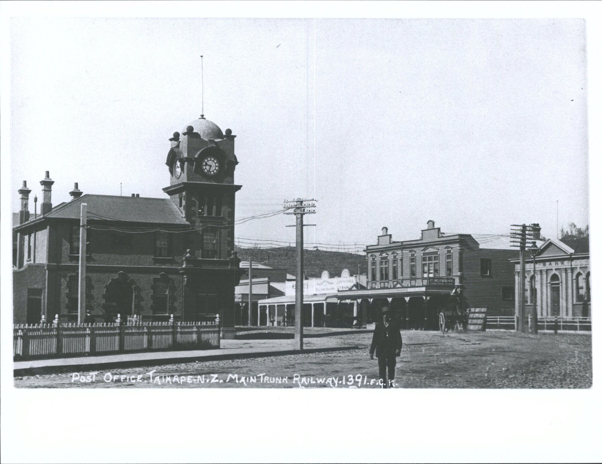Post Office, Taihape, N.Z.