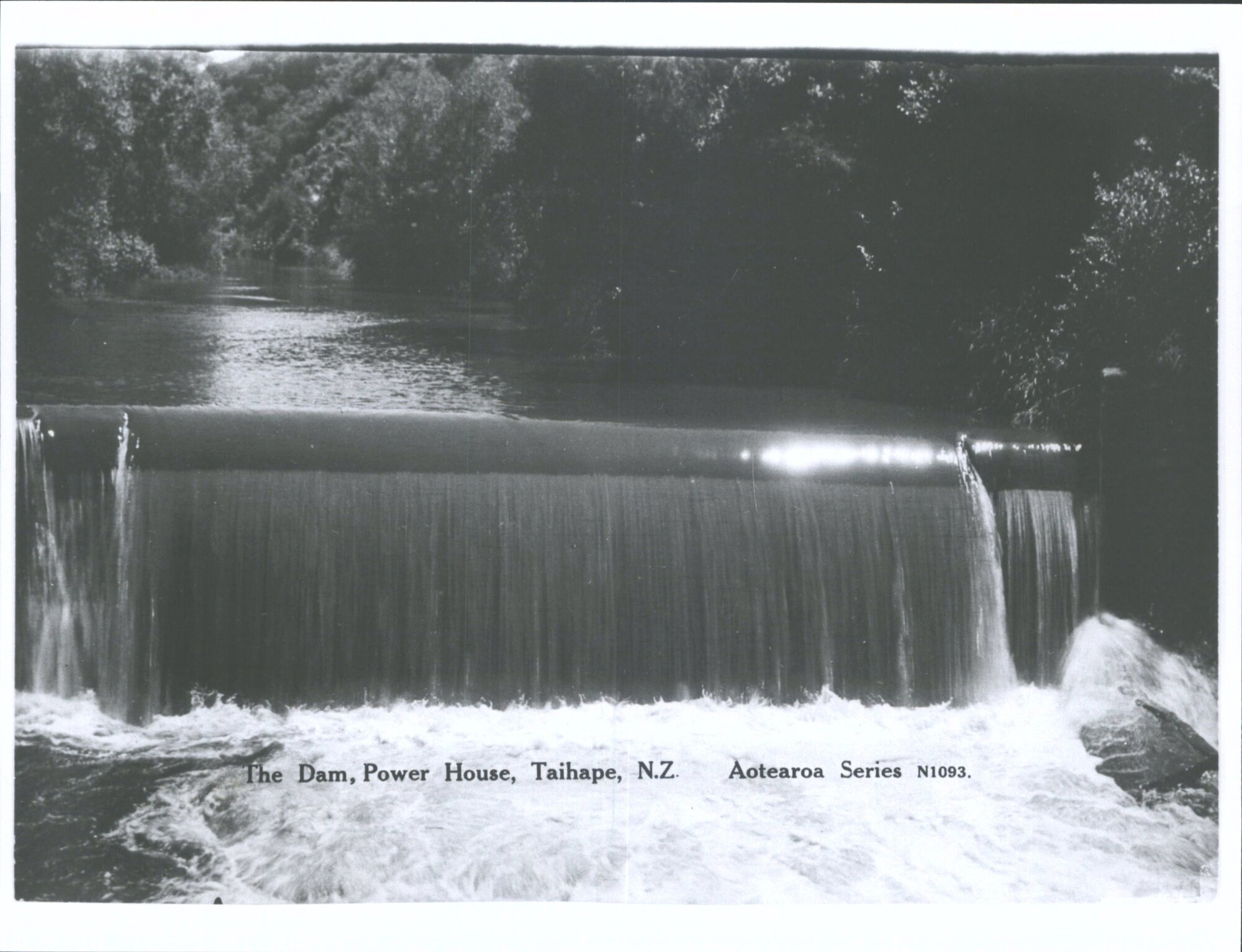 The Dam, Power House, Taihape, N.Z.