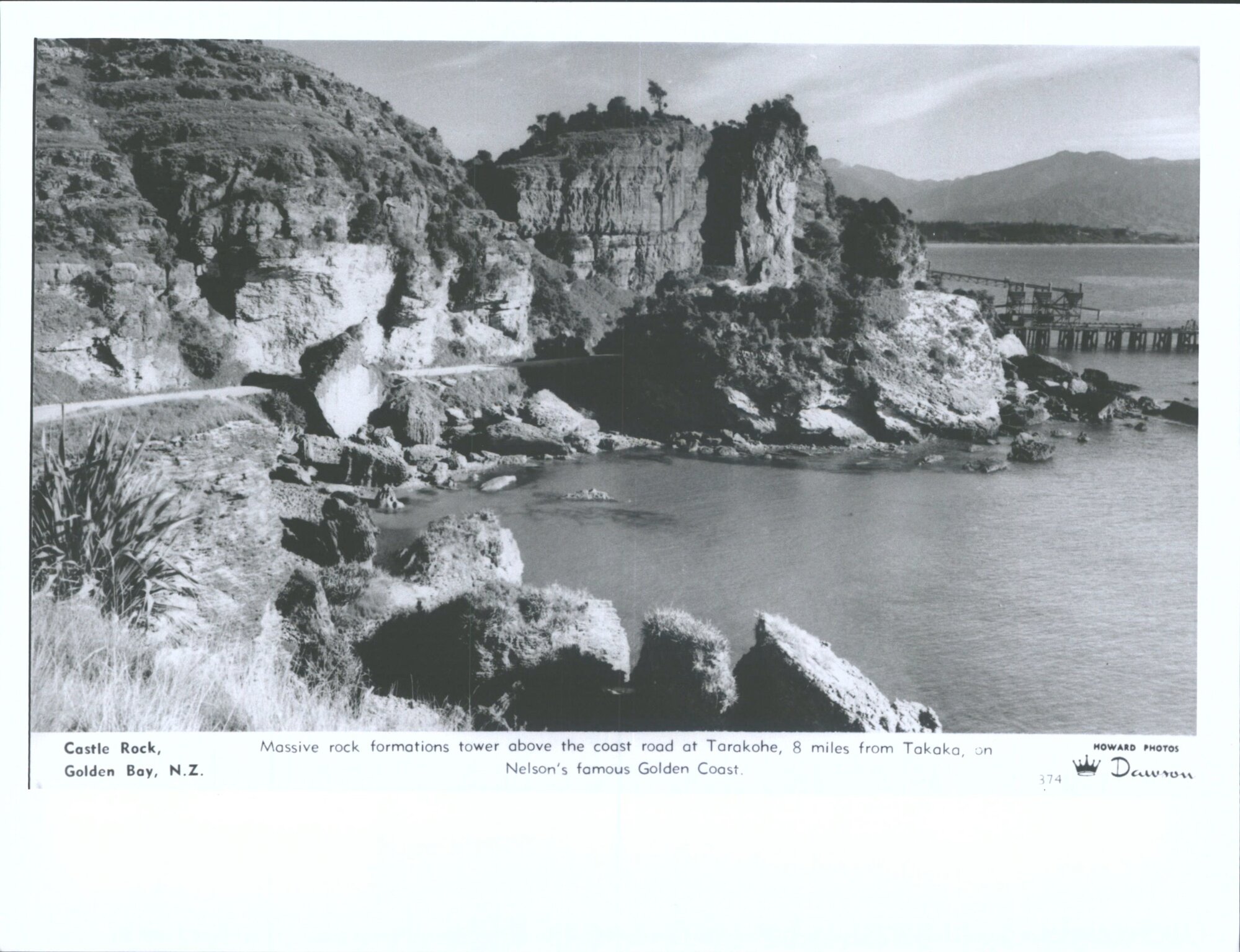 Castle Rock, Golden Bay, N.Z.