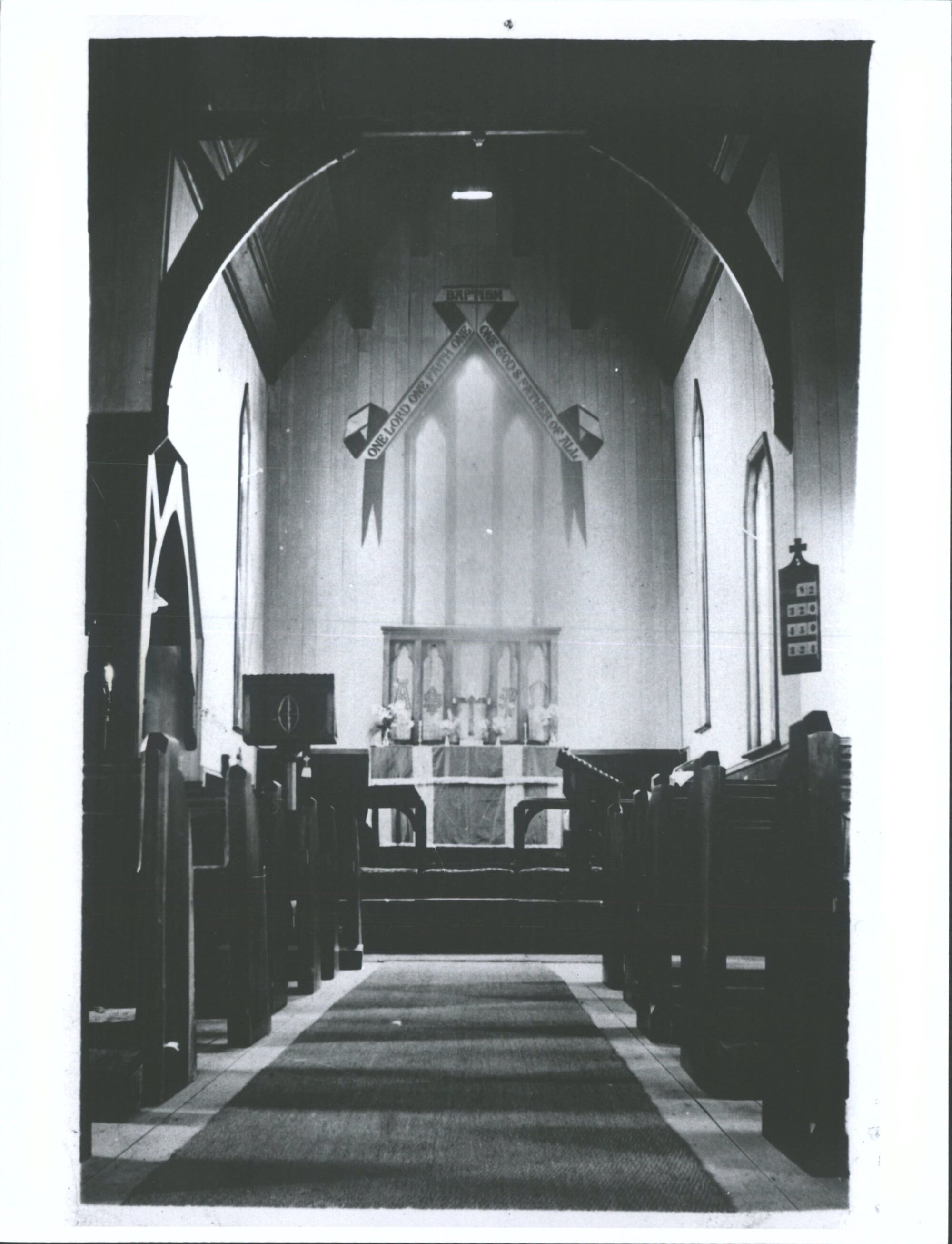 Interior, All Saints Anglican Church