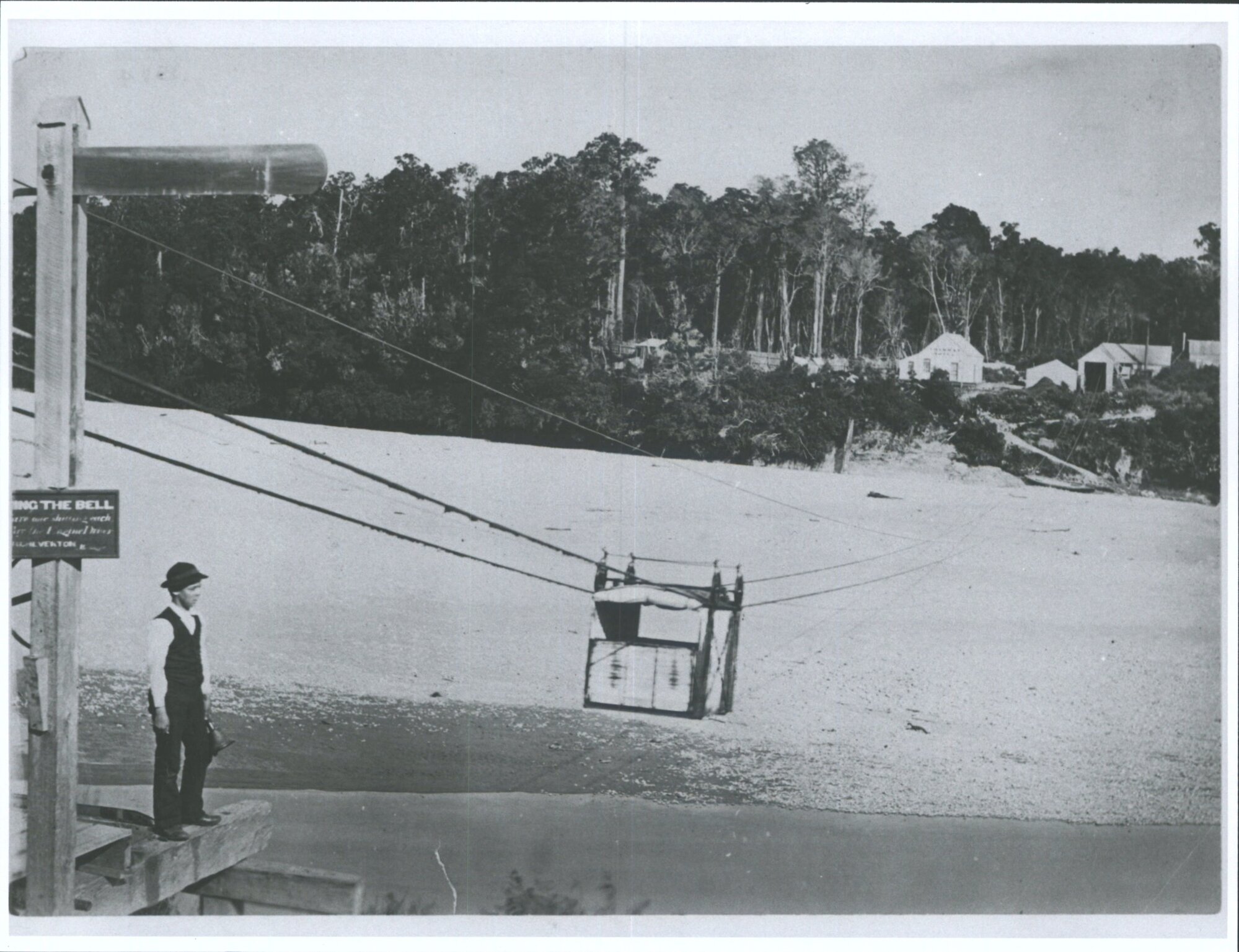 Wire tram "Bird cage" near Greymouth