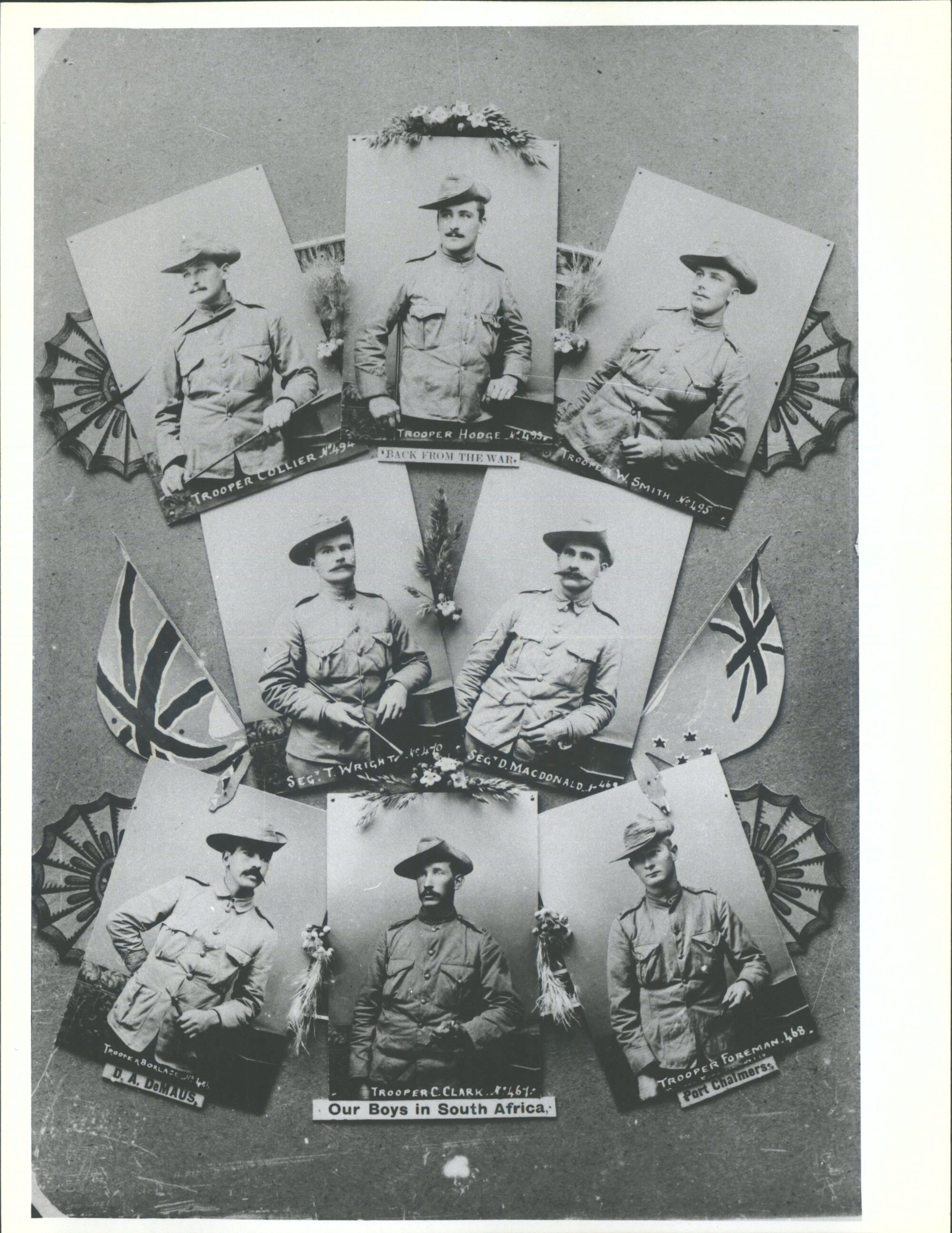 Port Chalmers 'Our Boys in South Africa'