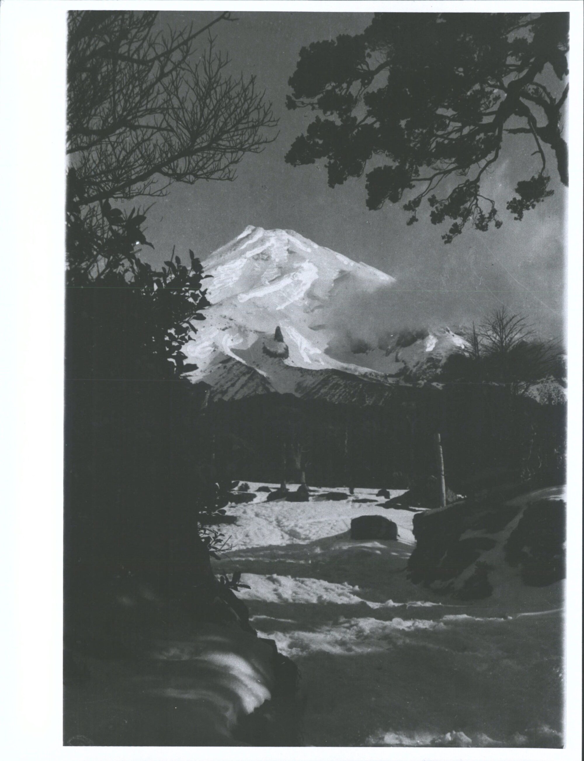 Mt. Egmont in Winter
